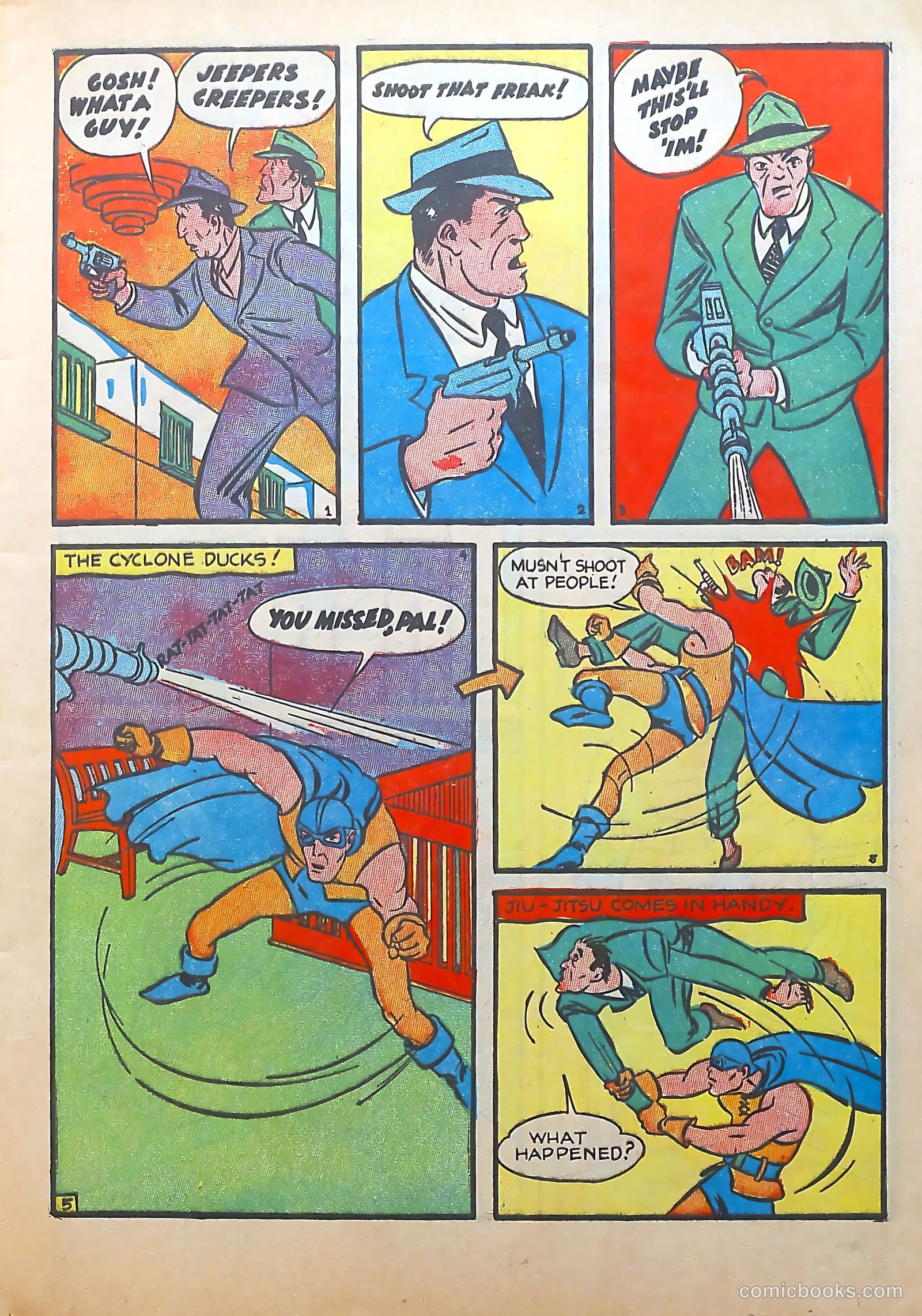 Whirlwind Comics #1 (1940) — page 7 of 68