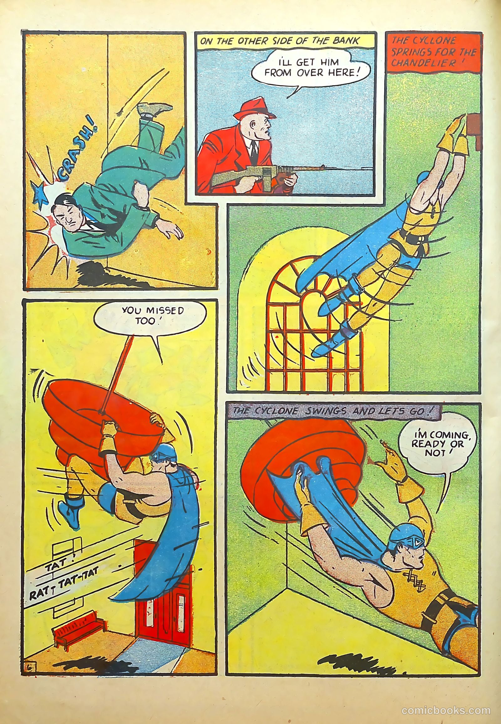 Whirlwind Comics #1 (1940) — page 8 of 68