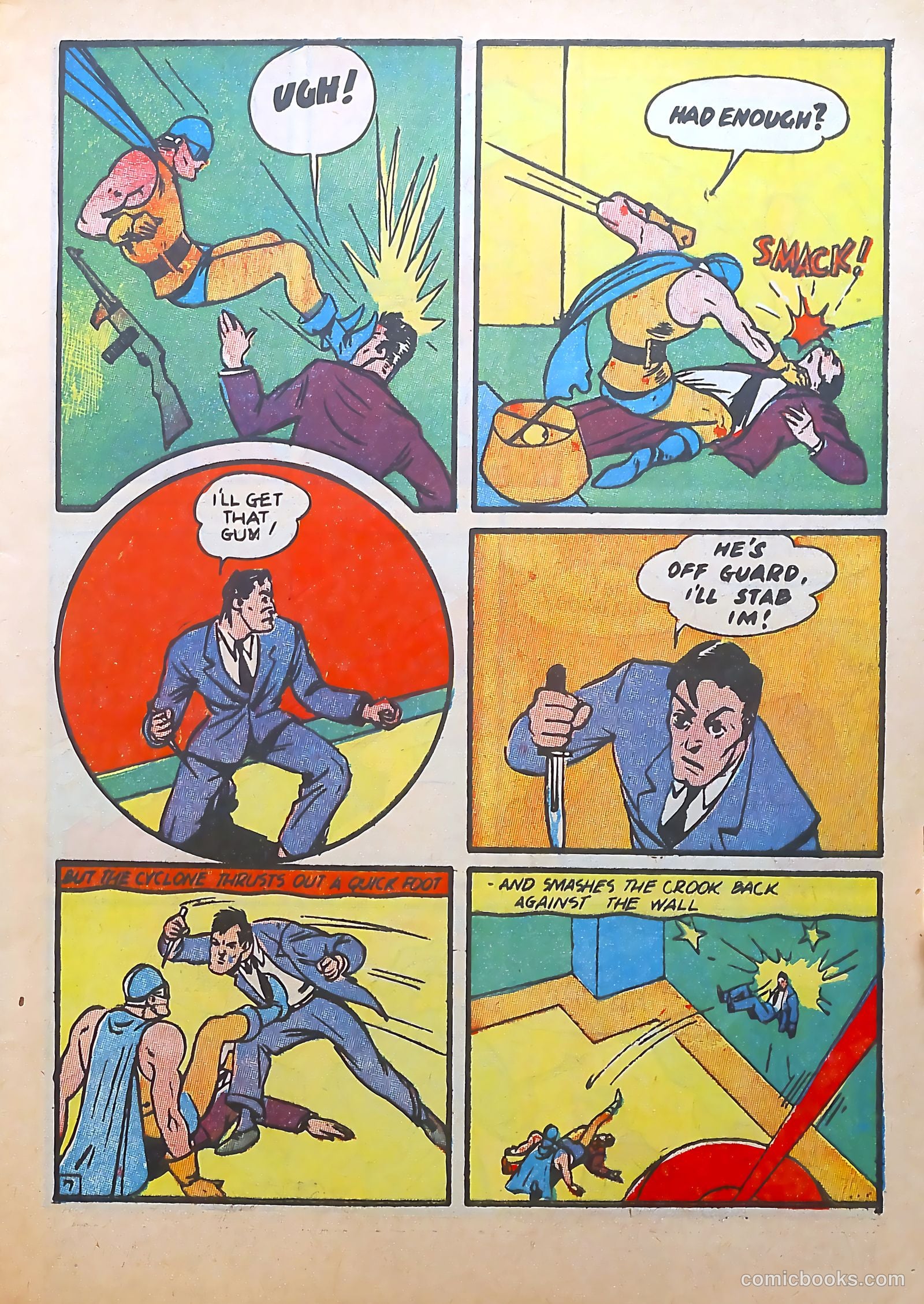 Whirlwind Comics #1 (1940) — page 9 of 68