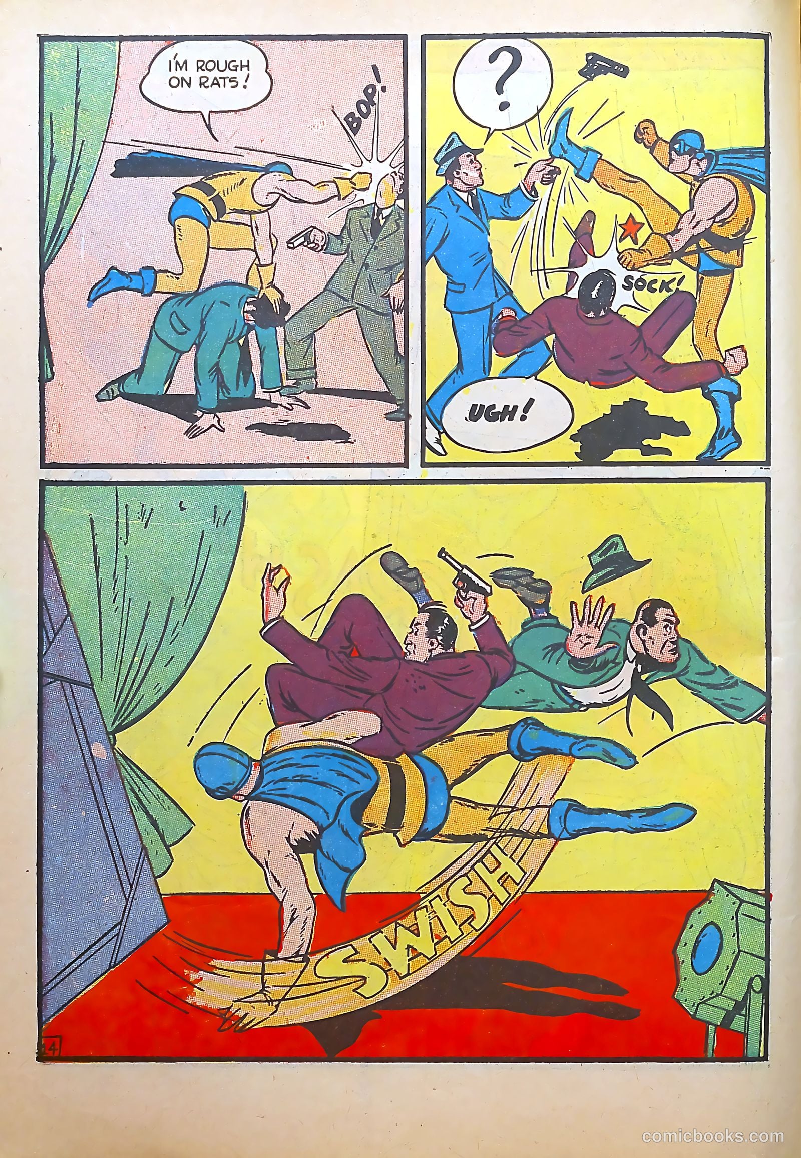 Whirlwind Comics #1 (1940) — page 16 of 68
