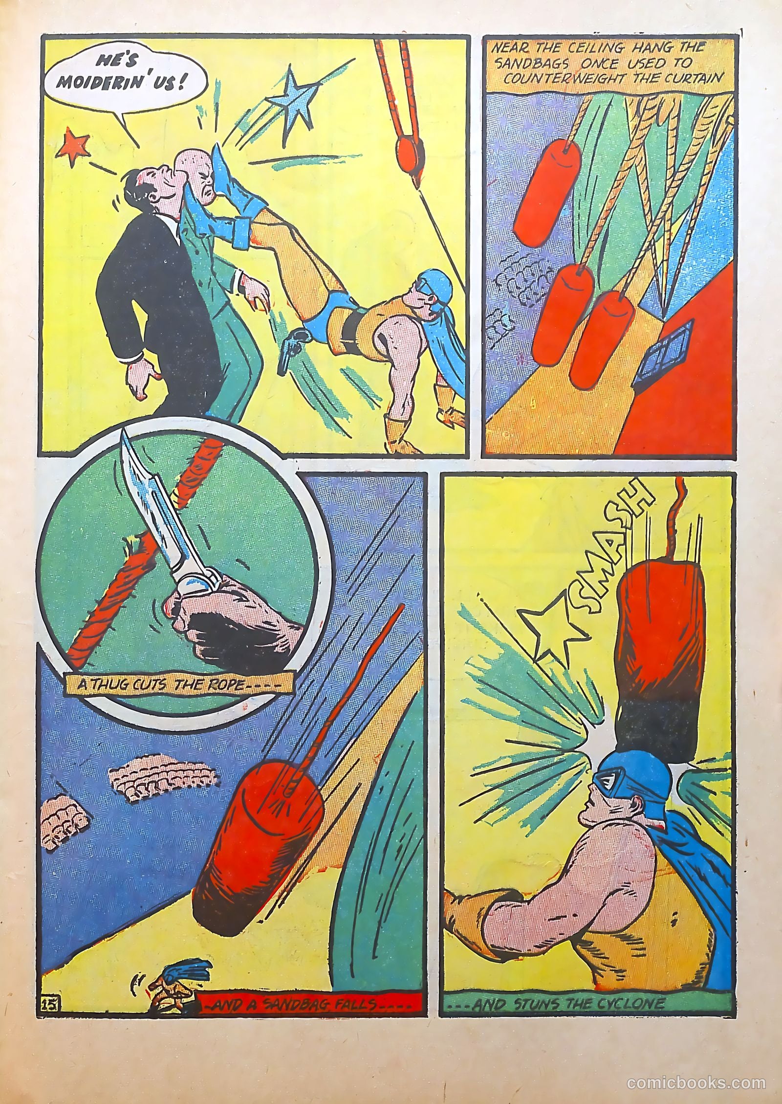 Whirlwind Comics #1 (1940) — page 17 of 68