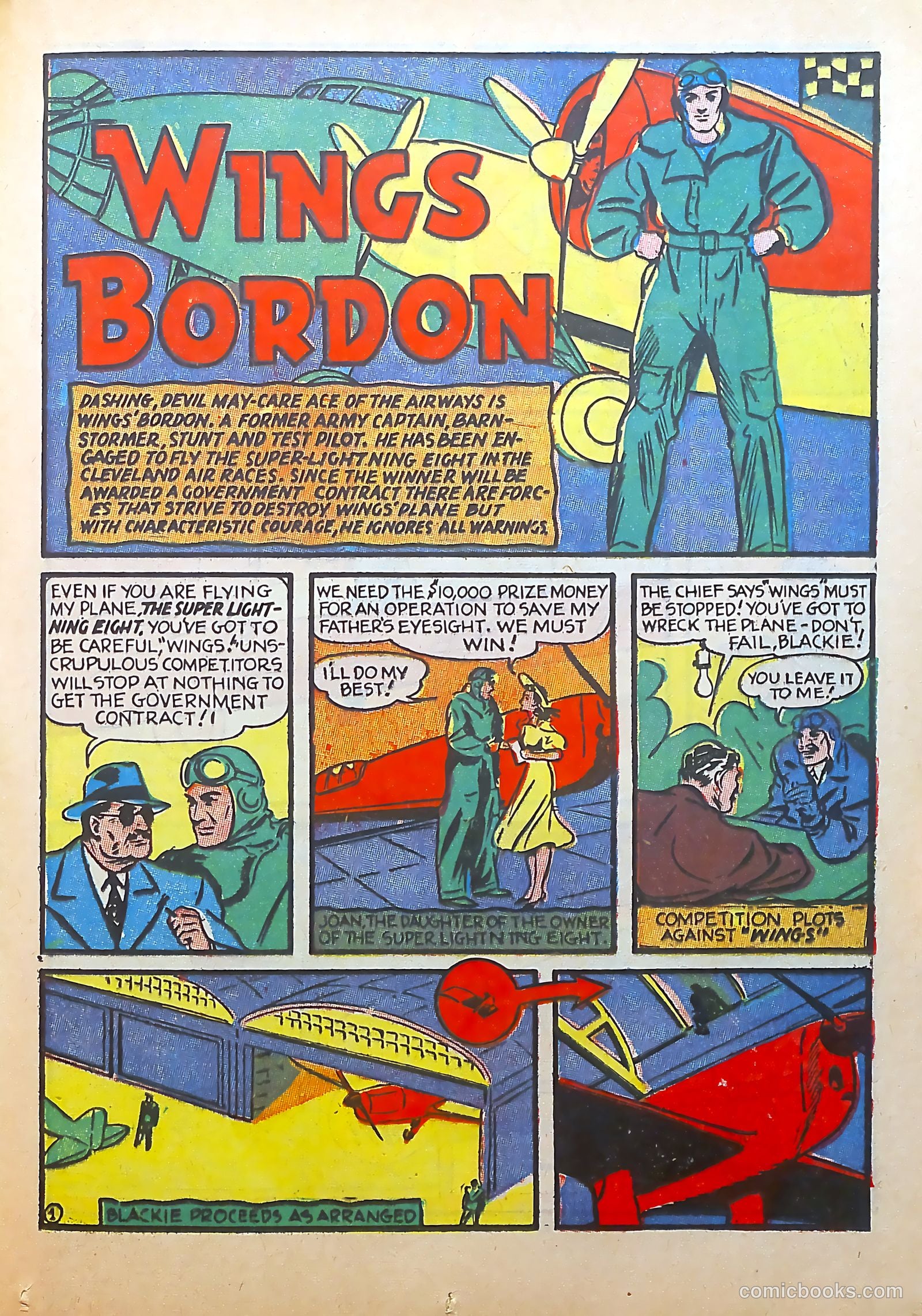 Whirlwind Comics #1 (1940) — page 23 of 68