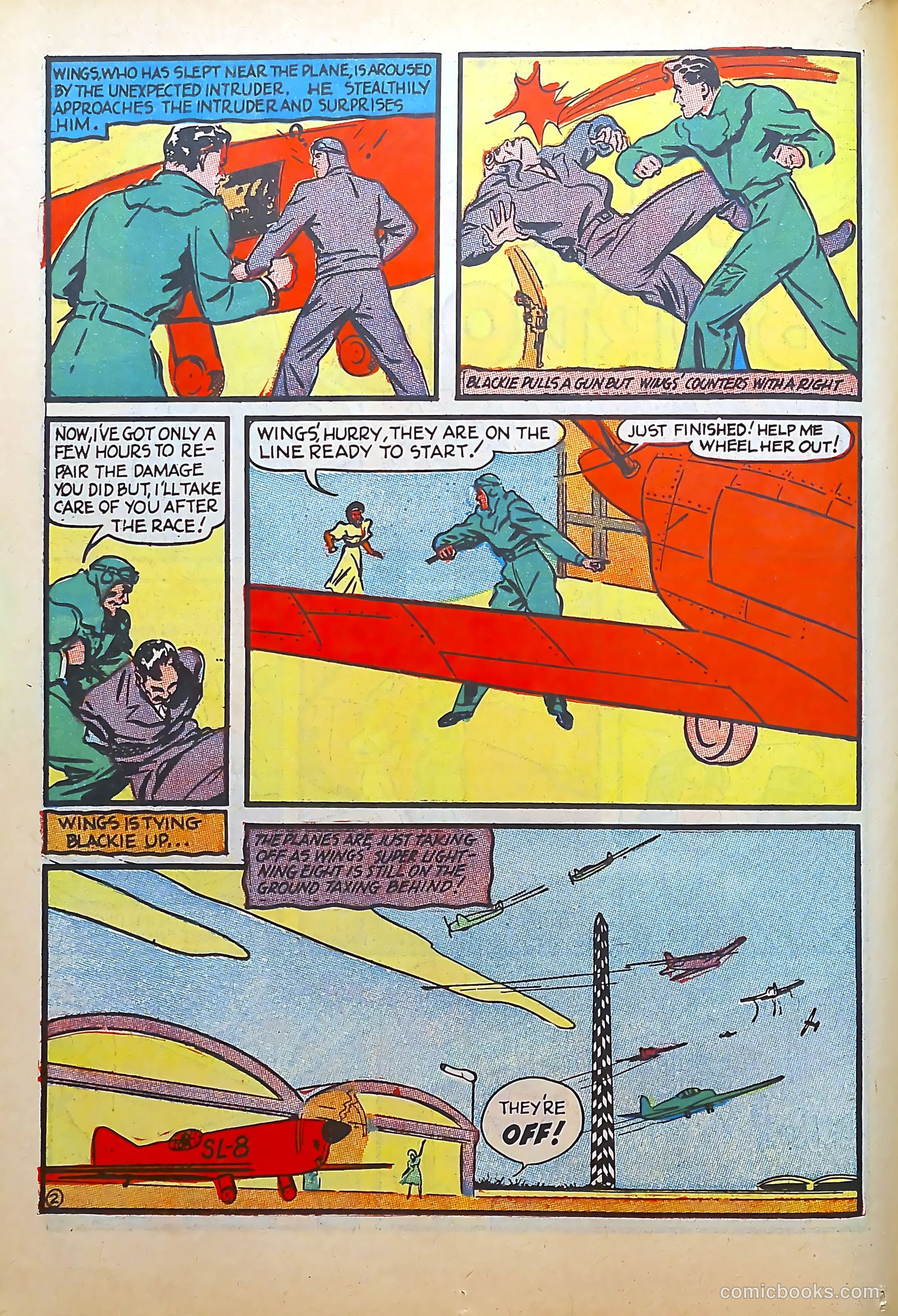 Whirlwind Comics #1 (1940) — page 24 of 68