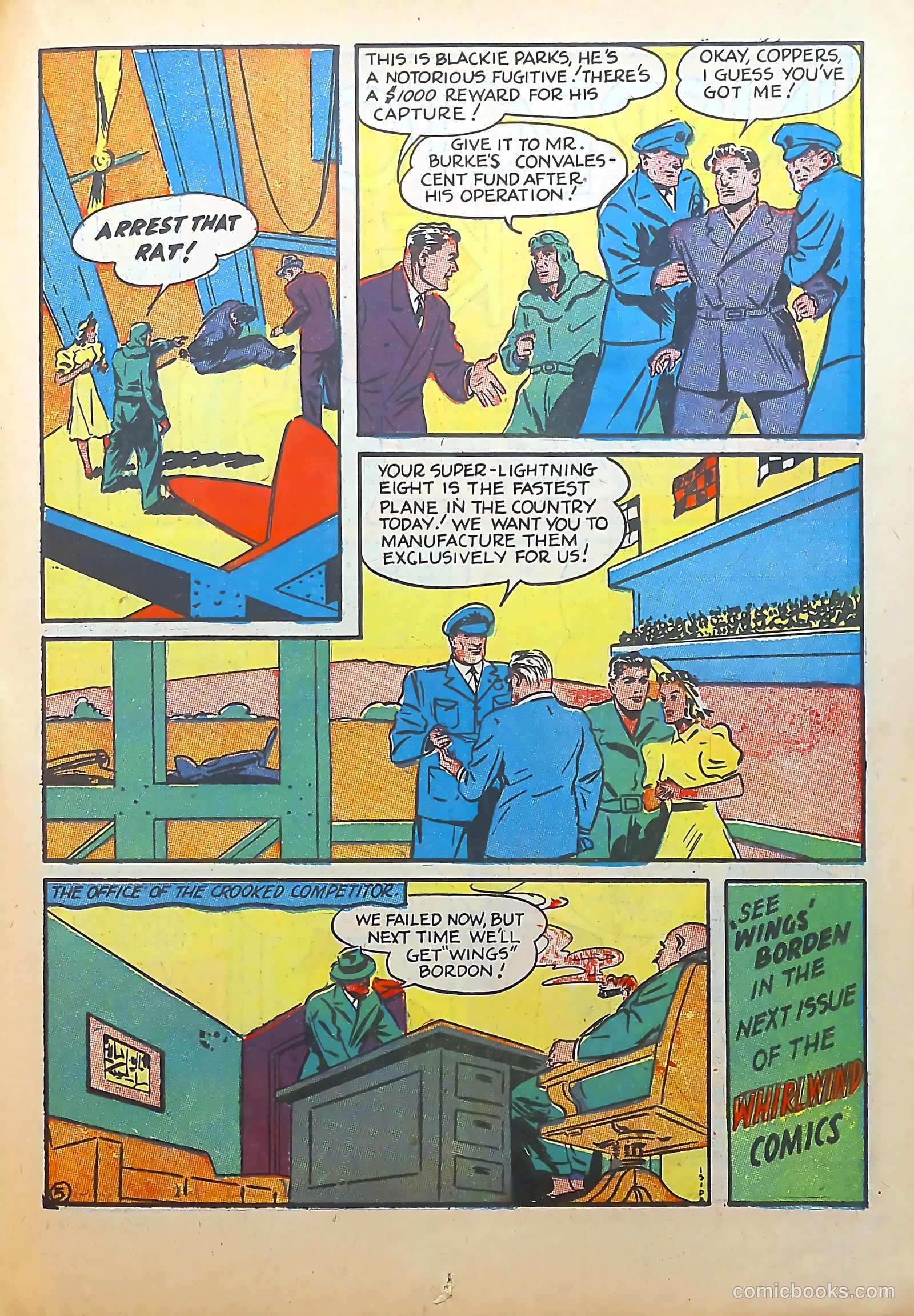 Whirlwind Comics #1 (1940) — page 27 of 68