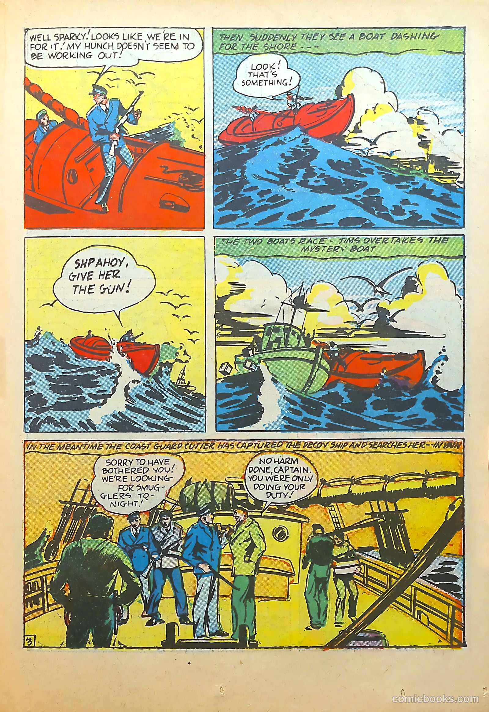 Whirlwind Comics #1 (1940) — page 35 of 68