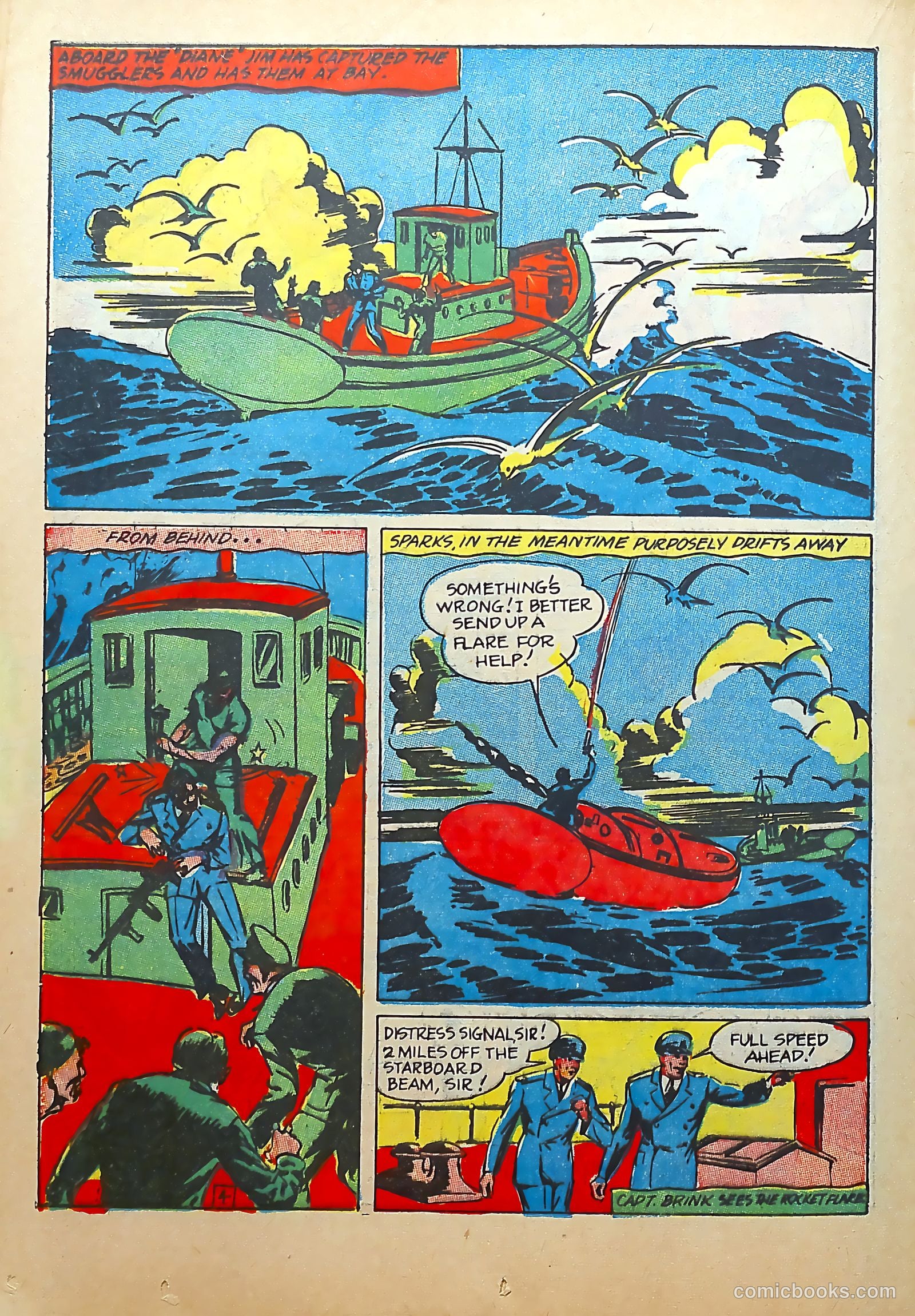 Whirlwind Comics #1 (1940) — page 36 of 68