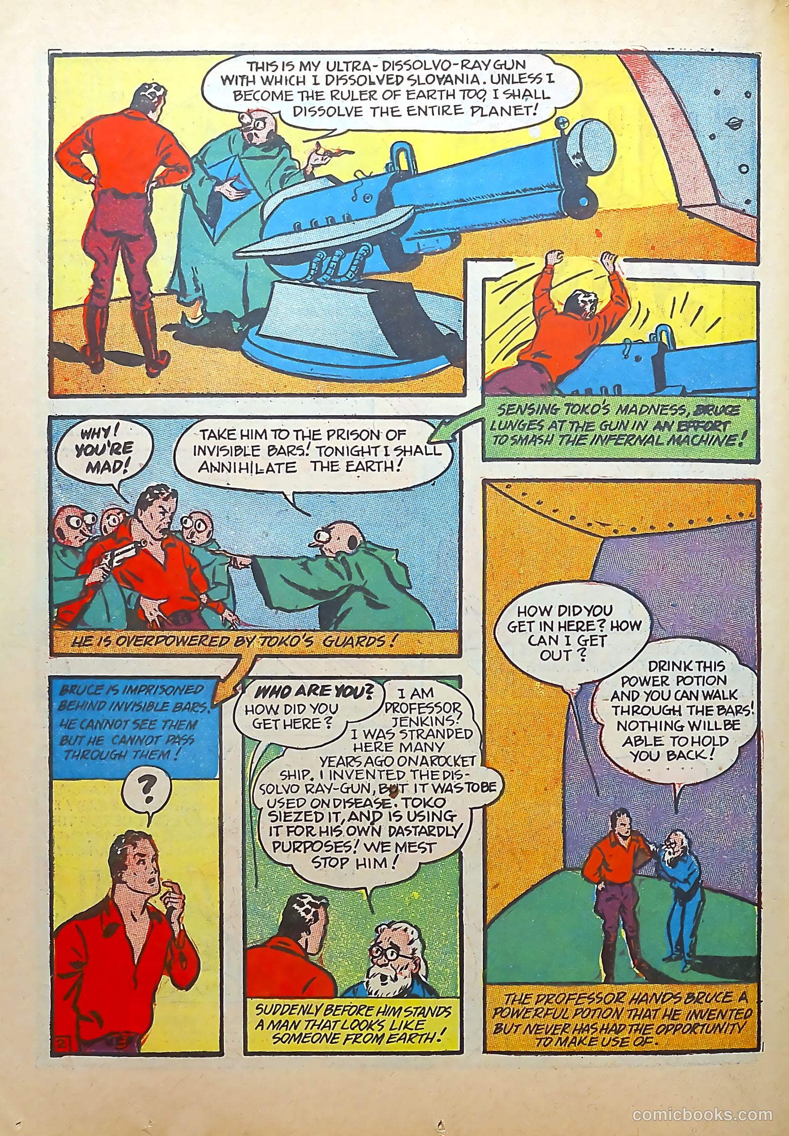 Whirlwind Comics #1 (1940) — page 50 of 68