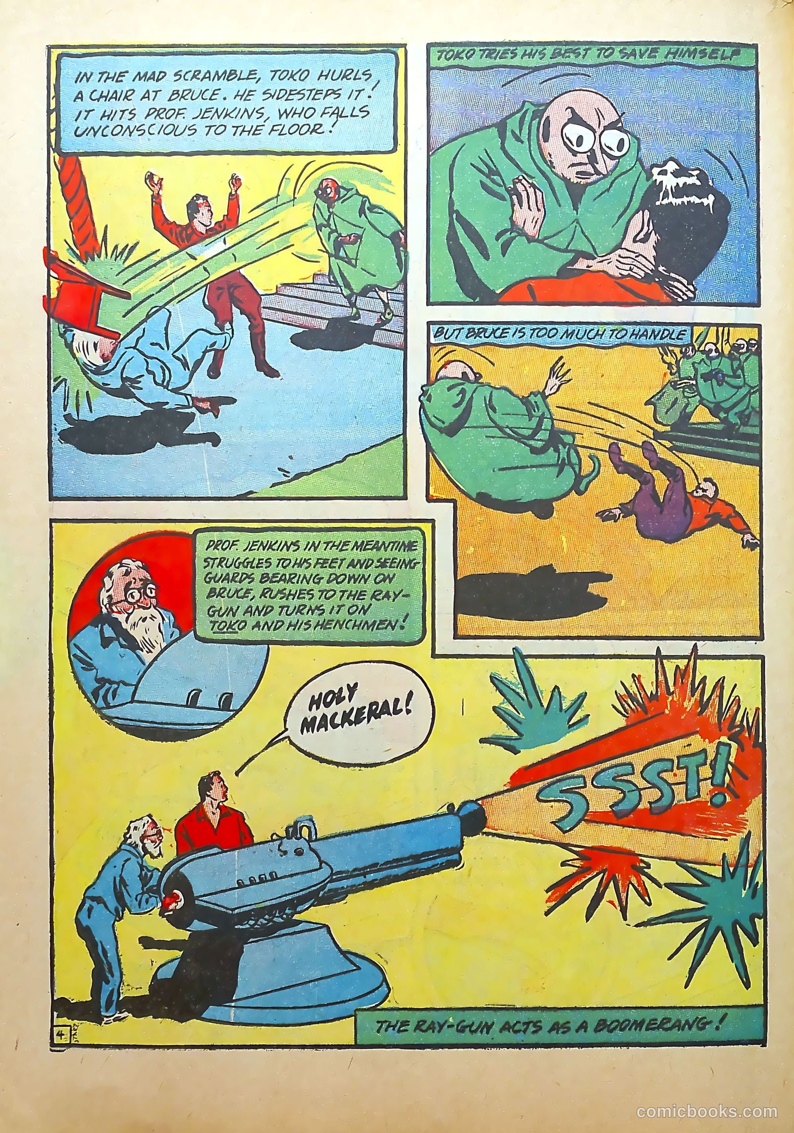 Whirlwind Comics #1 (1940) — page 52 of 68