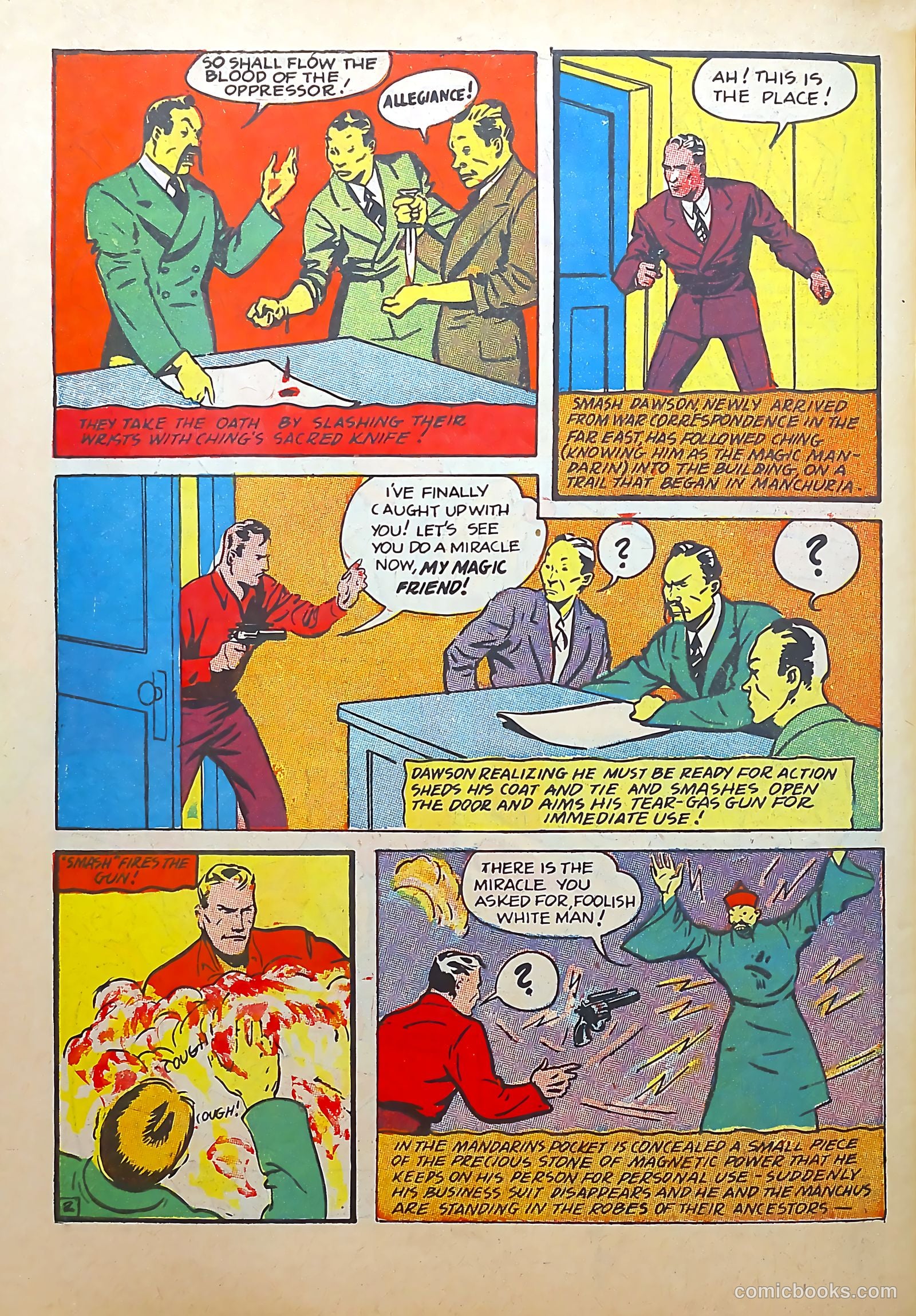 Whirlwind Comics #1 (1940) — page 58 of 68