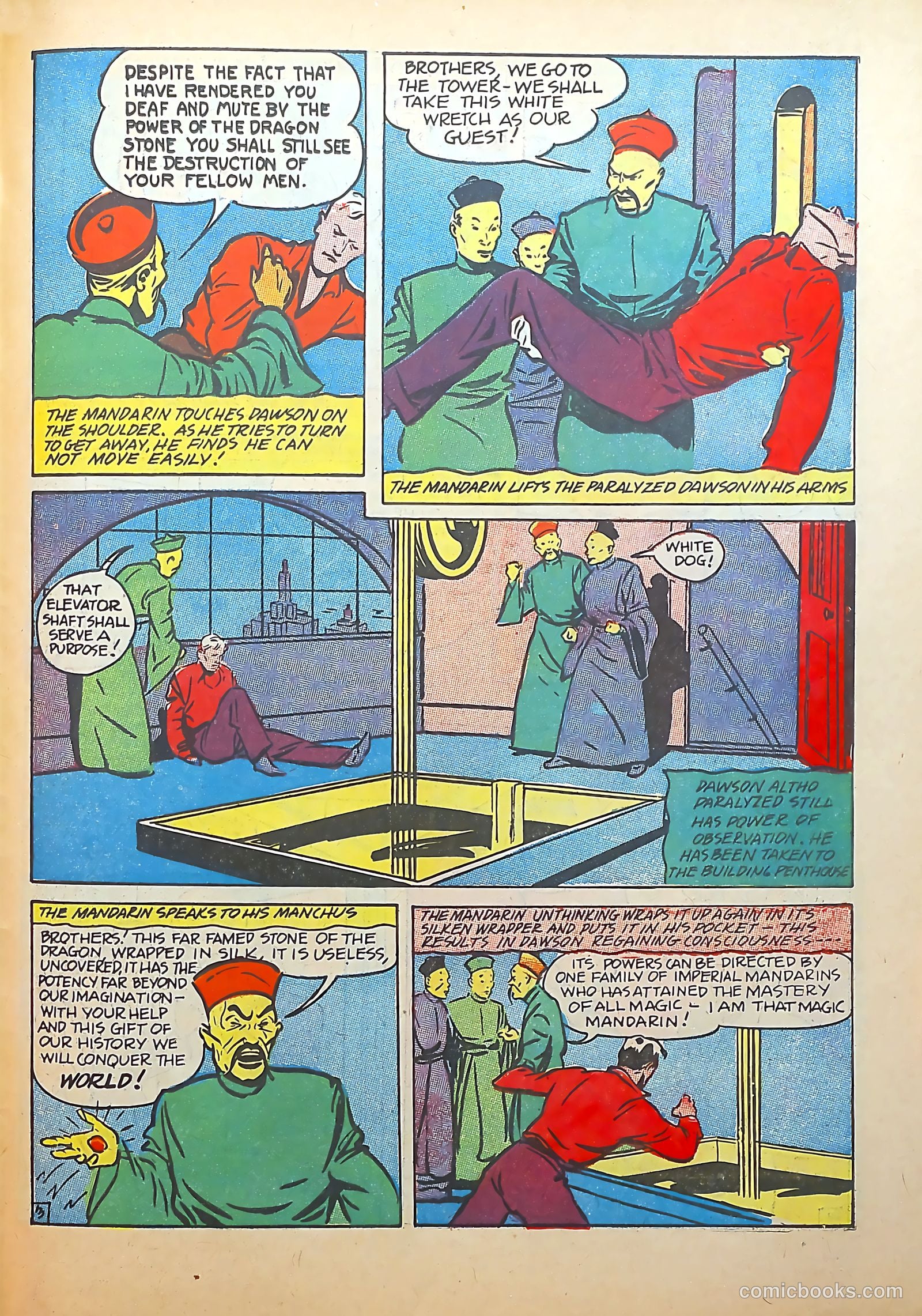 Whirlwind Comics #1 (1940) — page 59 of 68