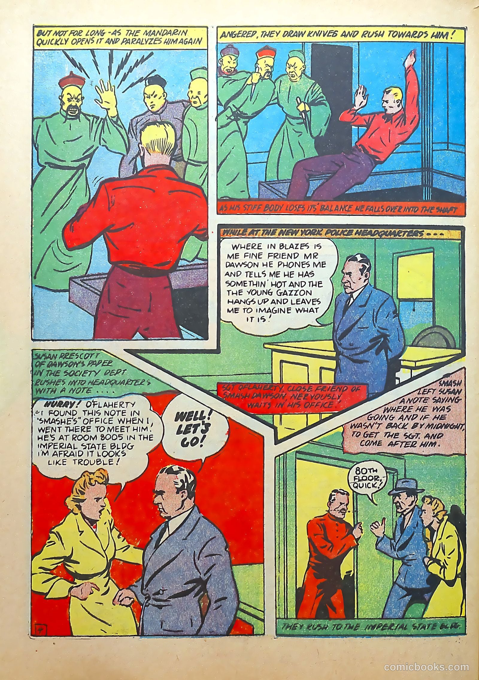 Whirlwind Comics #1 (1940) — page 60 of 68