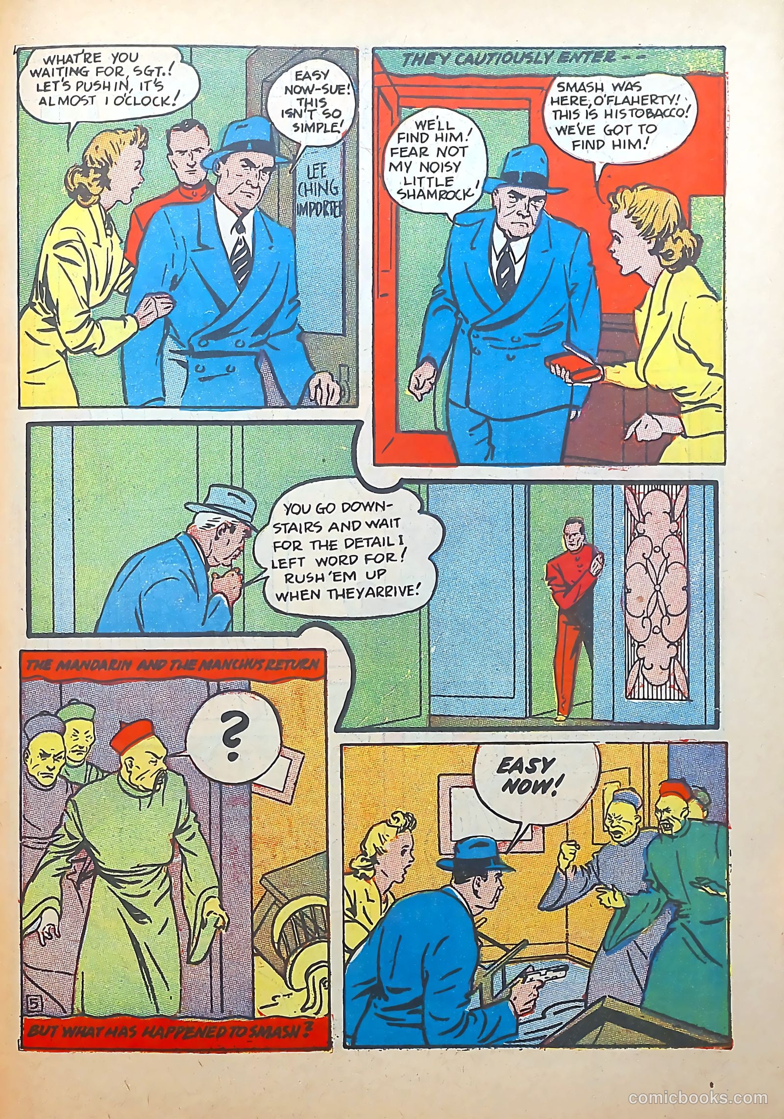 Whirlwind Comics #1 (1940) — page 61 of 68