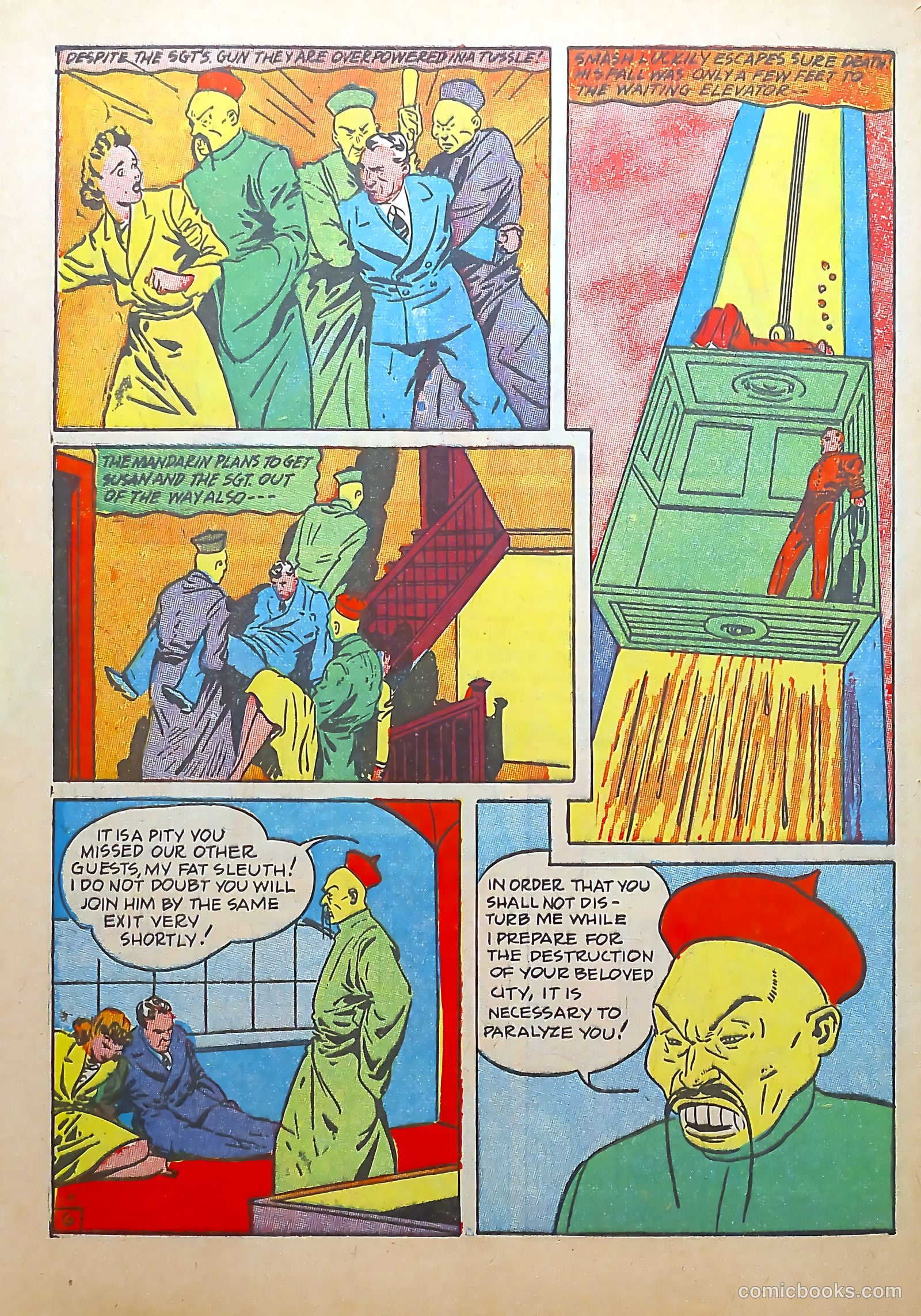 Whirlwind Comics #1 (1940) — page 62 of 68