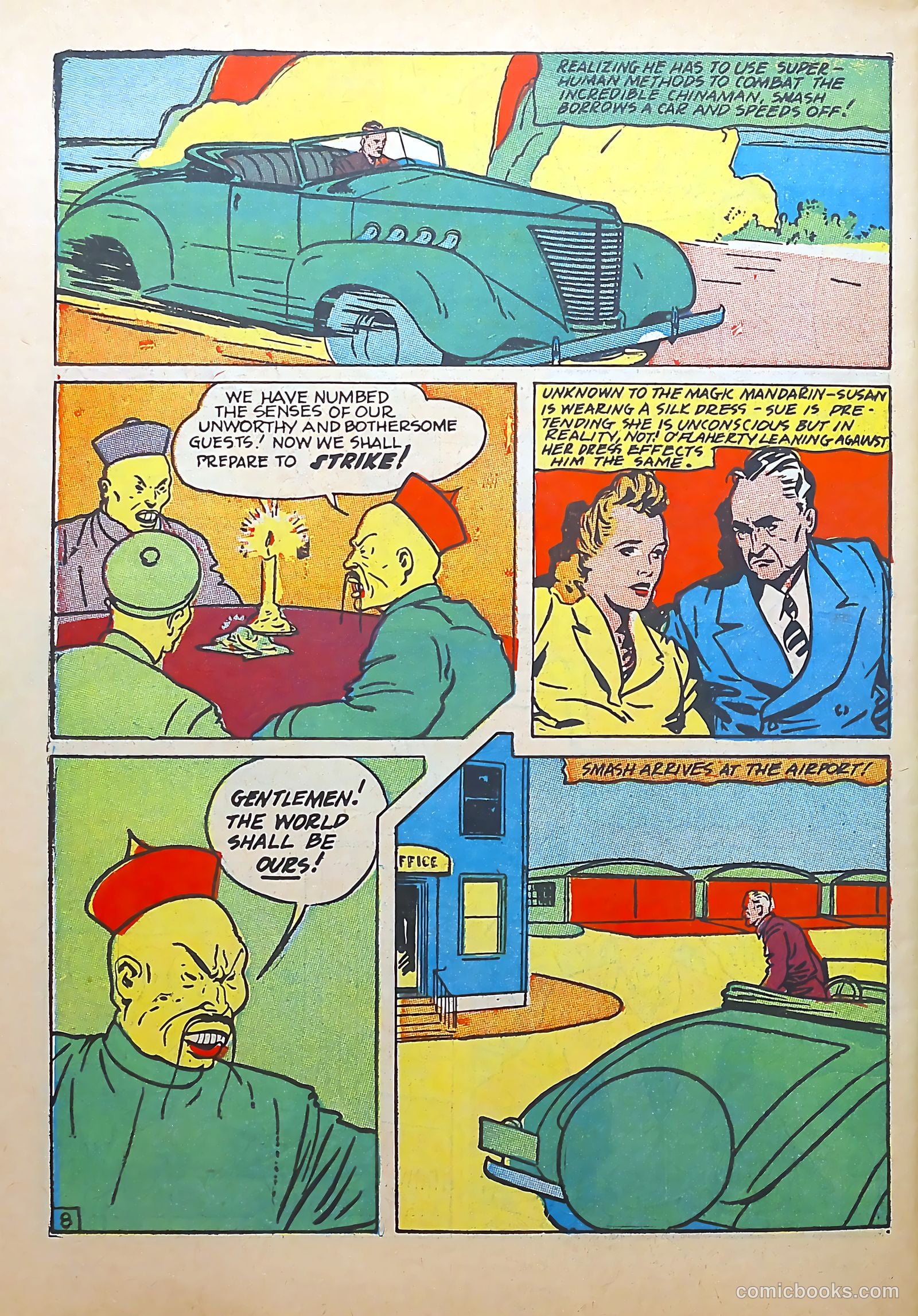 Whirlwind Comics #1 (1940) — page 64 of 68