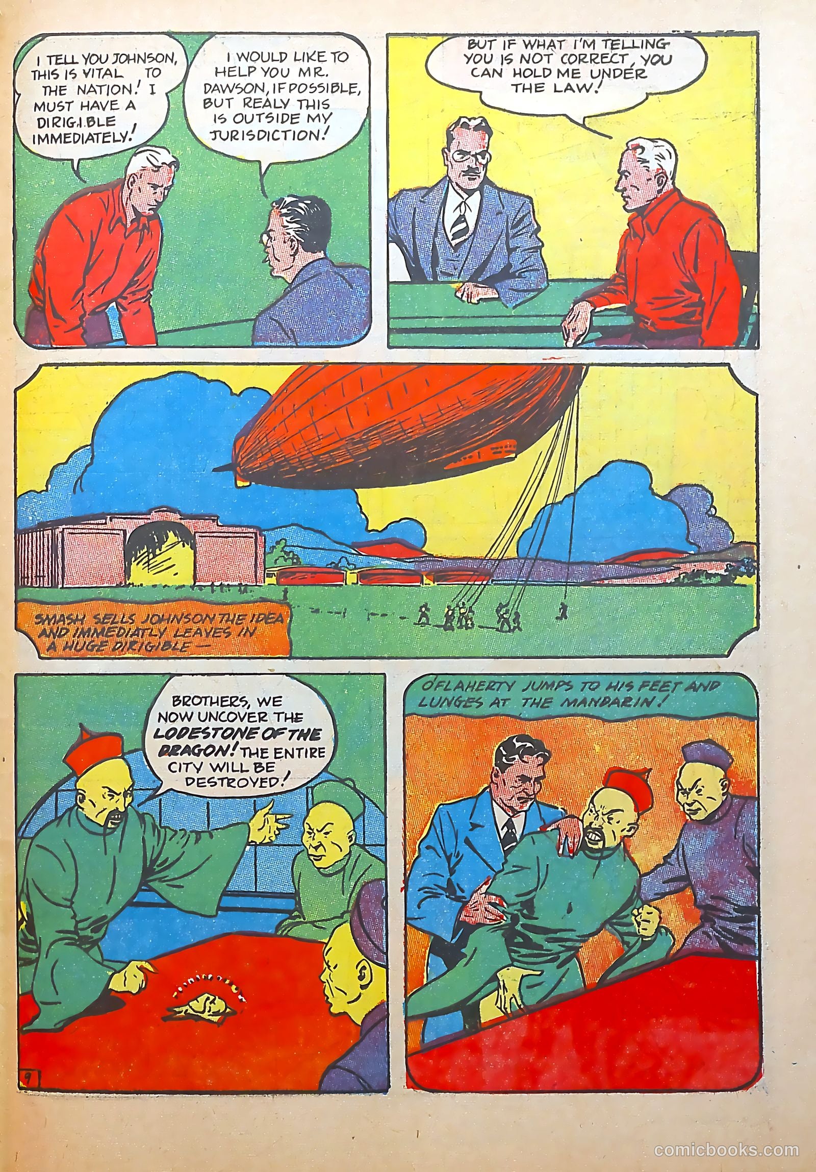 Whirlwind Comics #1 (1940) — page 65 of 68