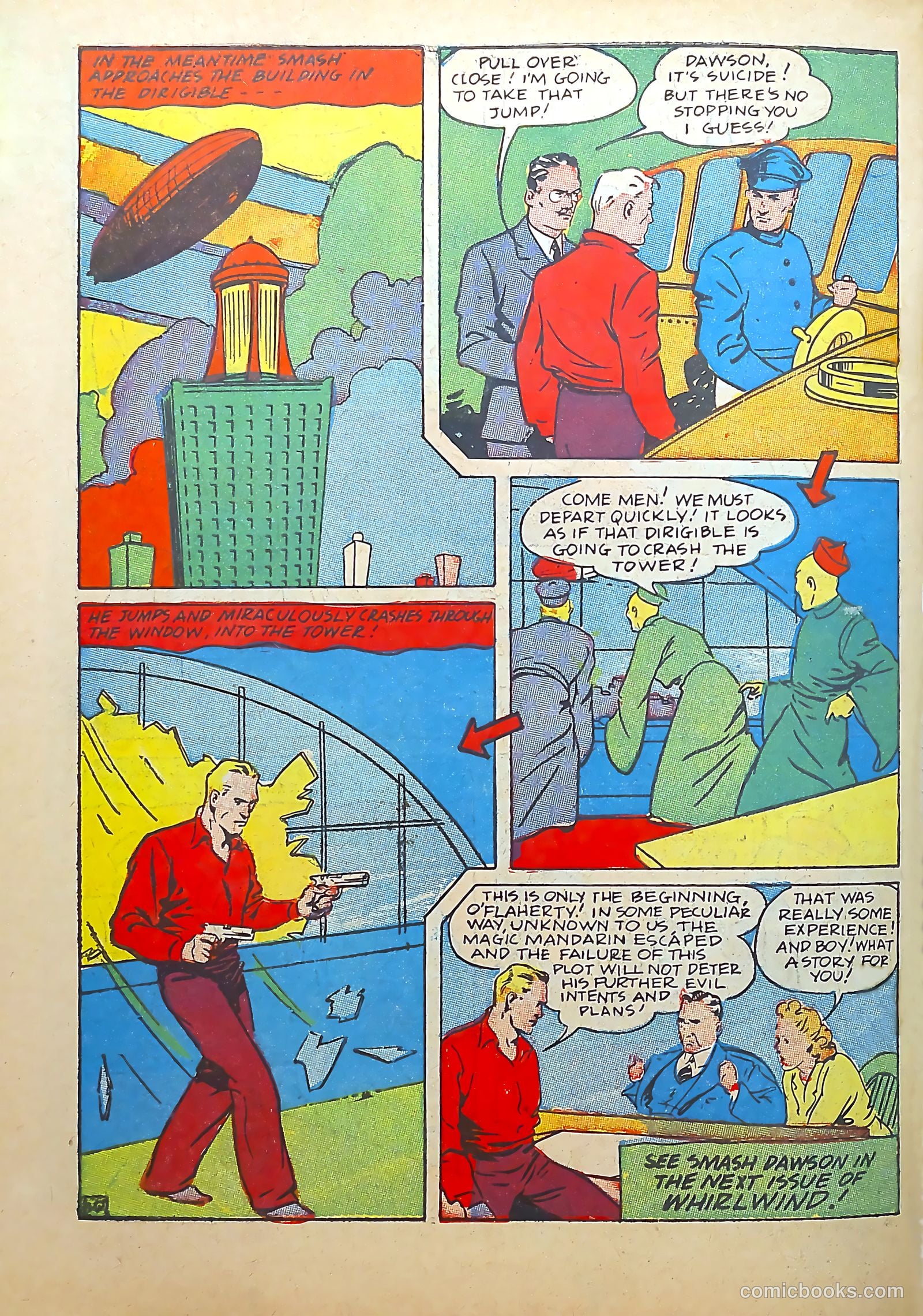 Whirlwind Comics #1 (1940) — page 66 of 68