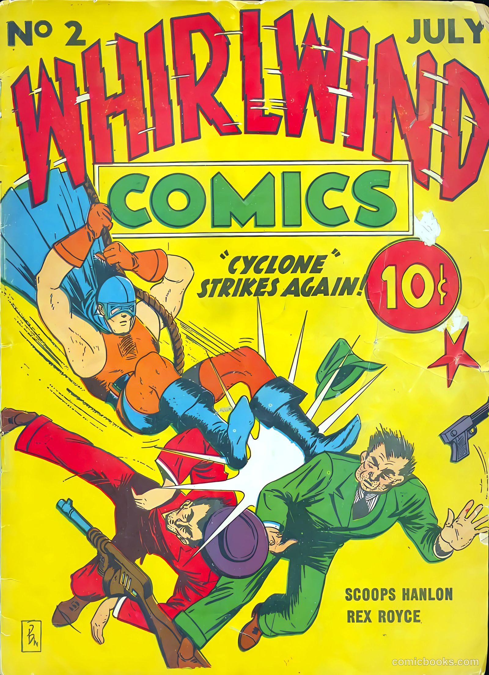 Whirlwind Comics #2 (1940) — page 2 of 68