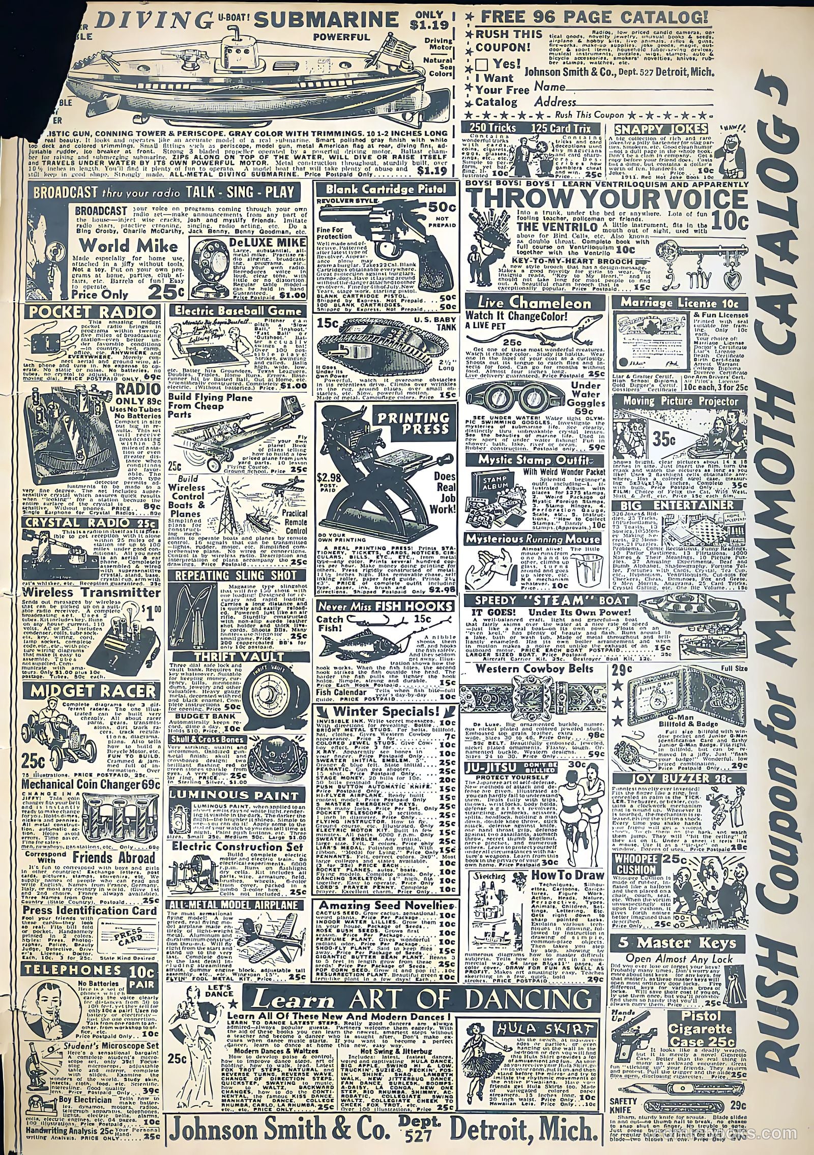 Whirlwind Comics #2 (1940) — page 3 of 68