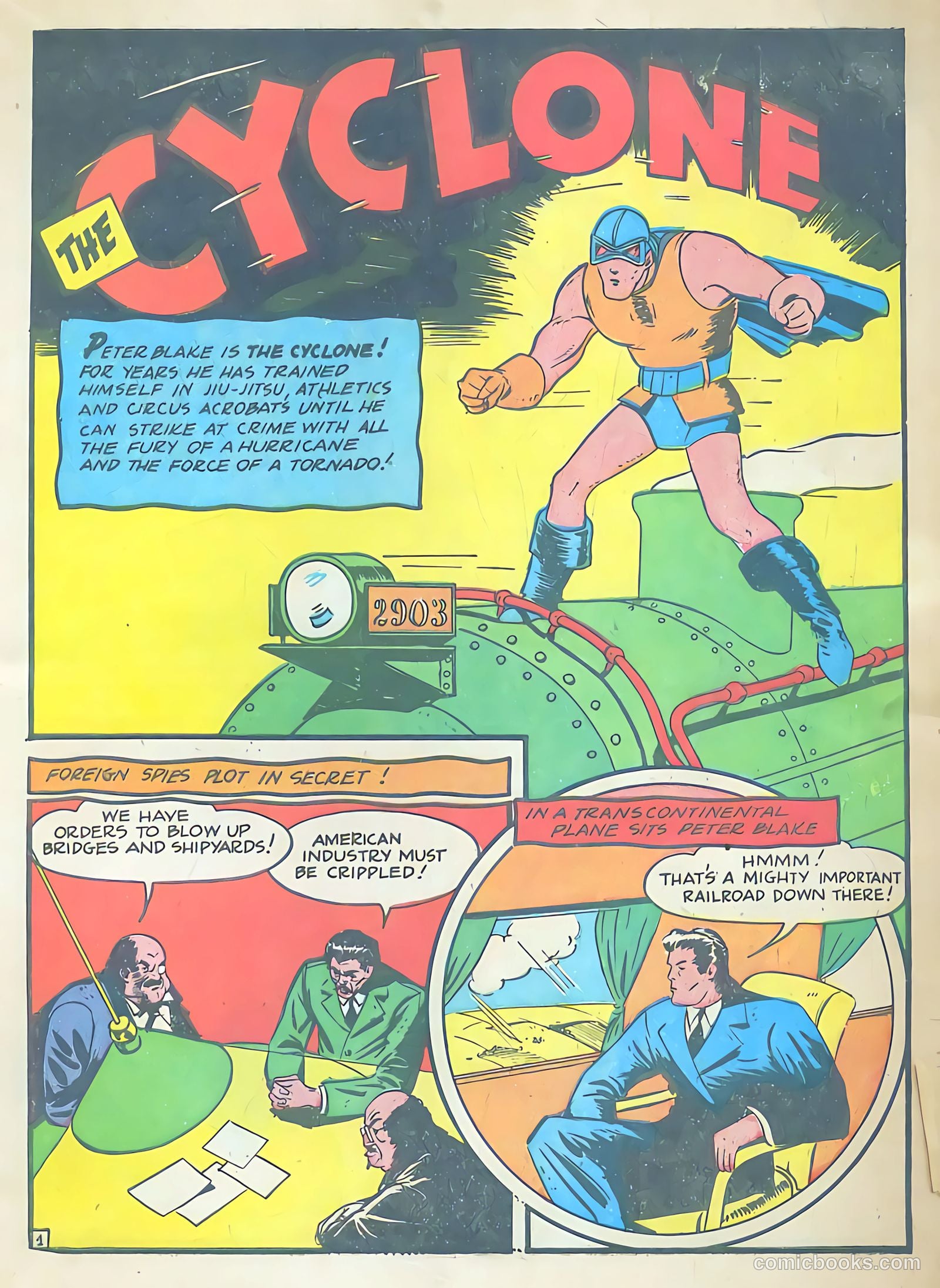 Whirlwind Comics #2 (1940) — page 5 of 68
