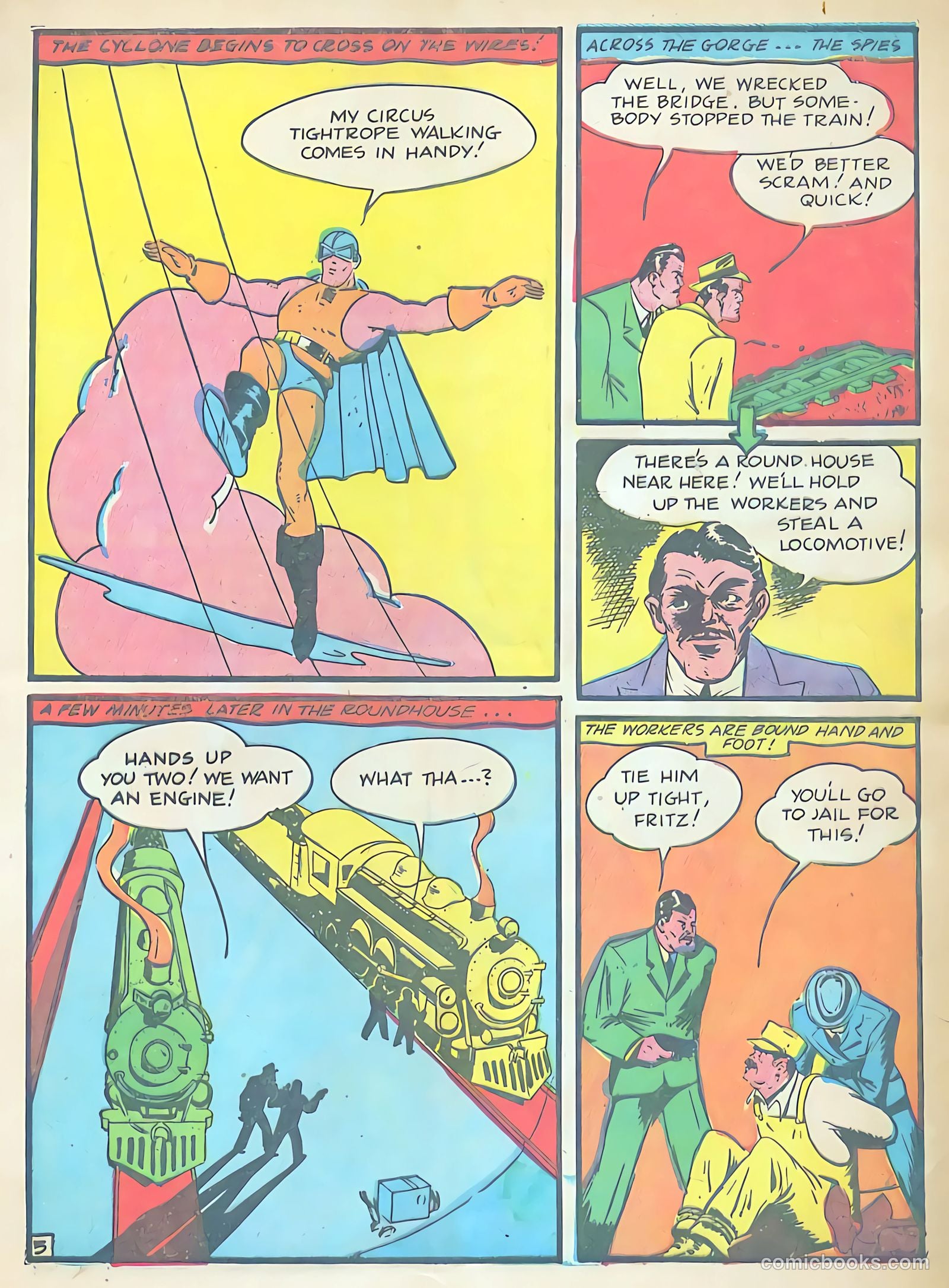 Whirlwind Comics #2 (1940) — page 9 of 68