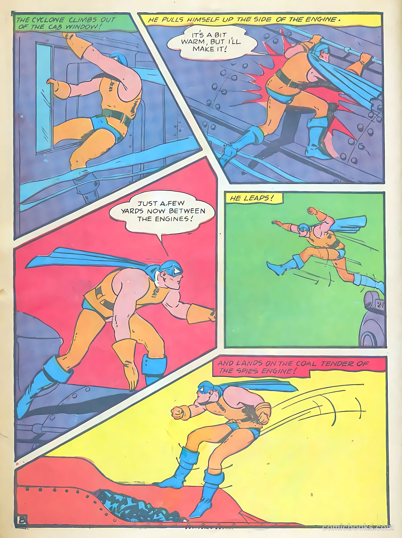 Whirlwind Comics #2 (1940) — page 12 of 68