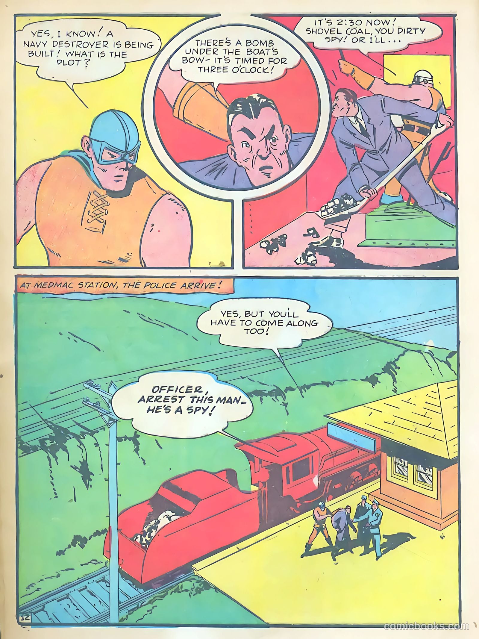 Whirlwind Comics #2 (1940) — page 16 of 68