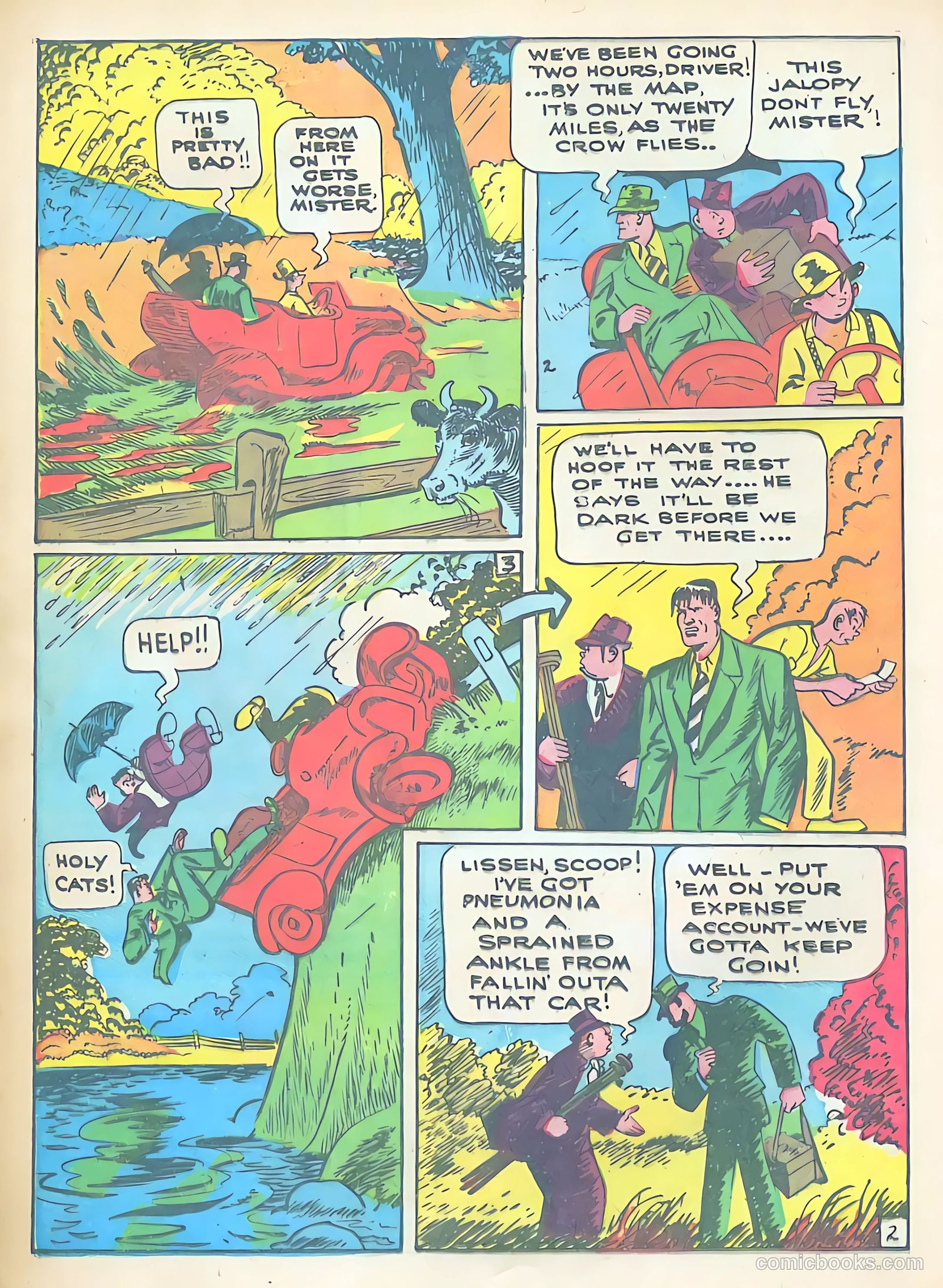 Whirlwind Comics #2 (1940) — page 24 of 68
