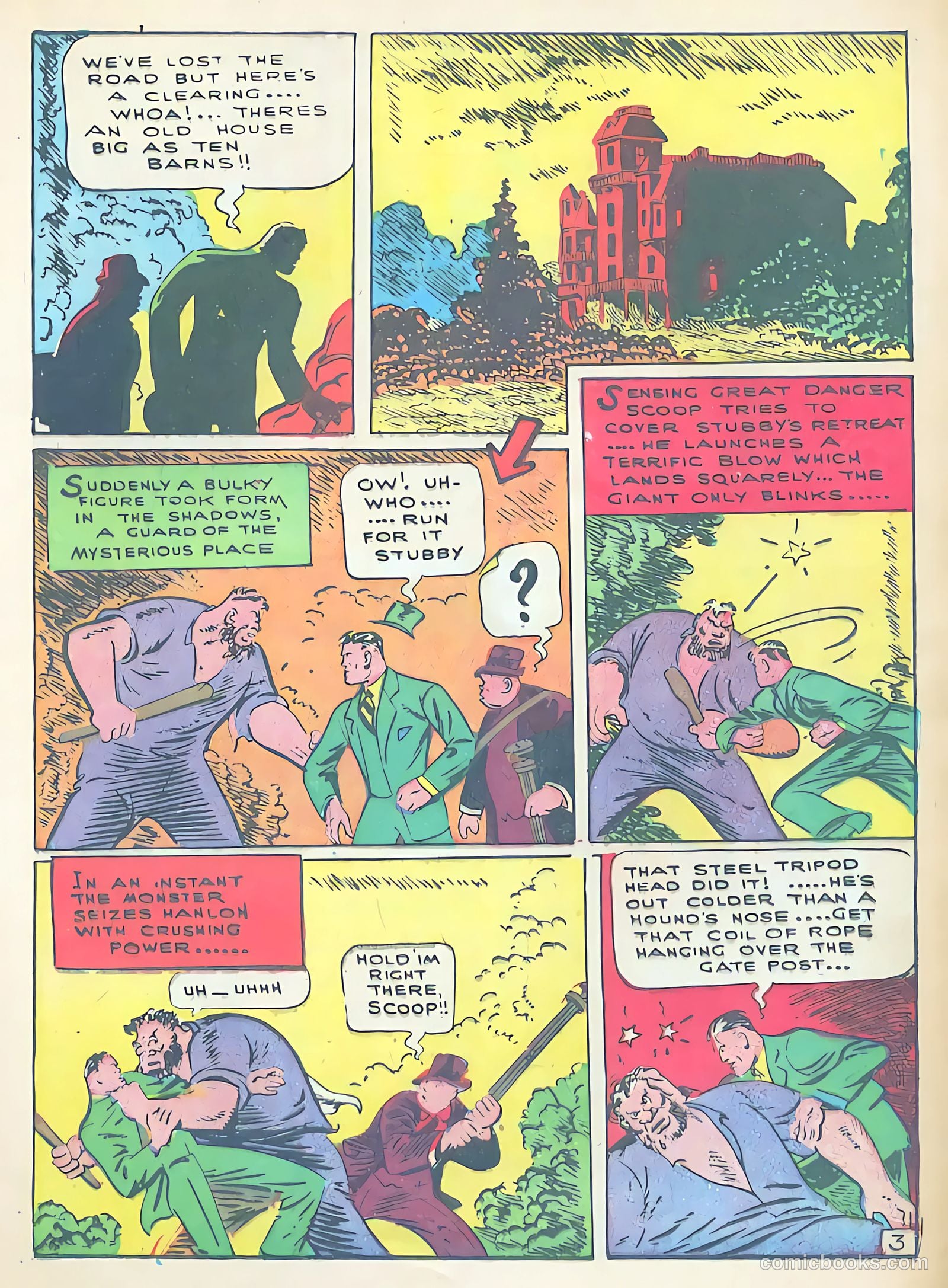 Whirlwind Comics #2 (1940) — page 25 of 68