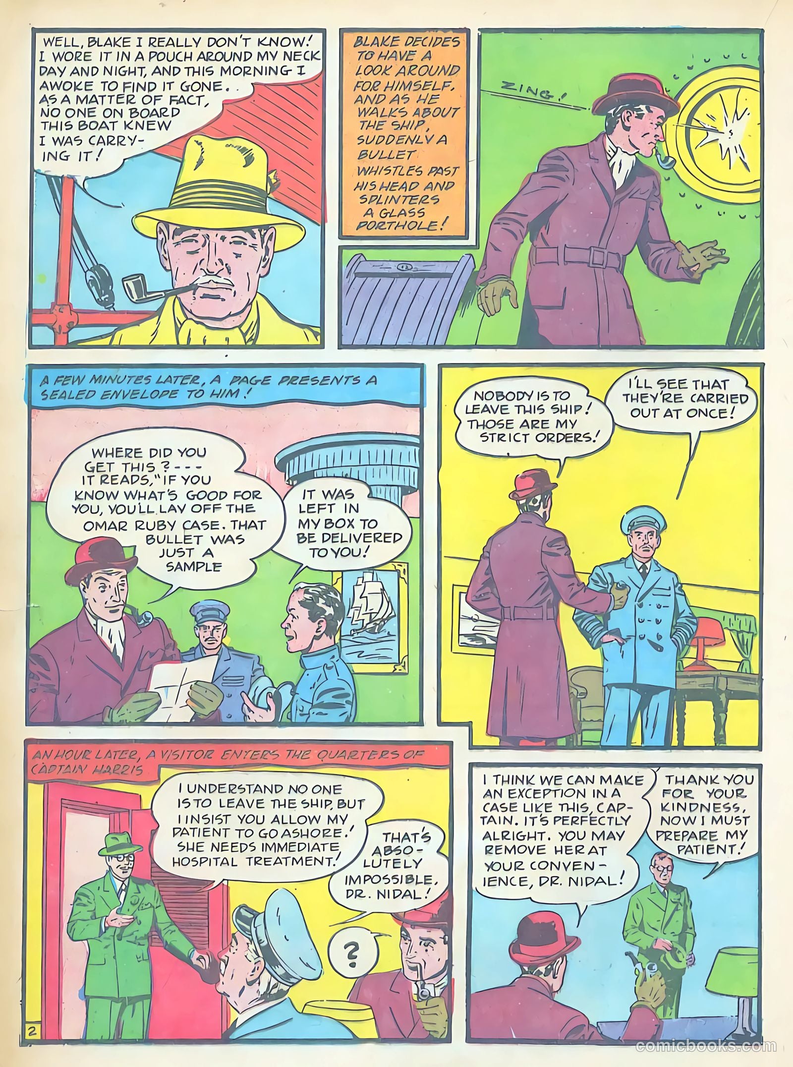 Whirlwind Comics #2 (1940) — page 32 of 68