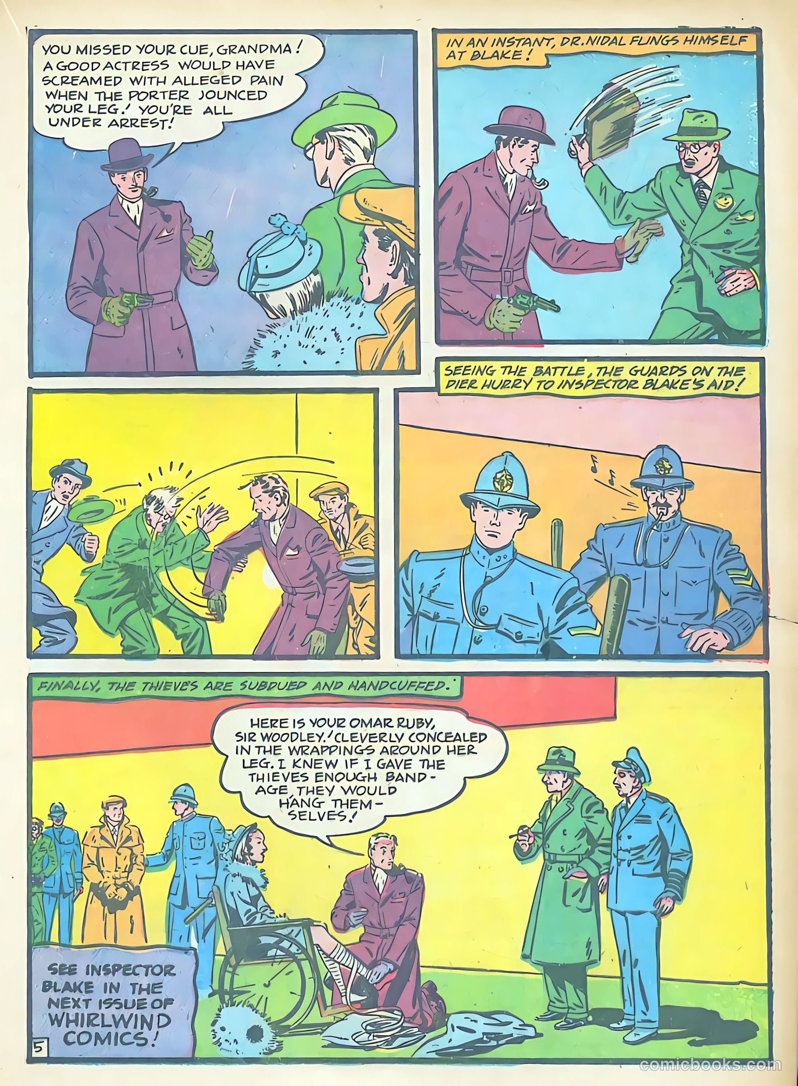 Whirlwind Comics #2 (1940) — page 35 of 68