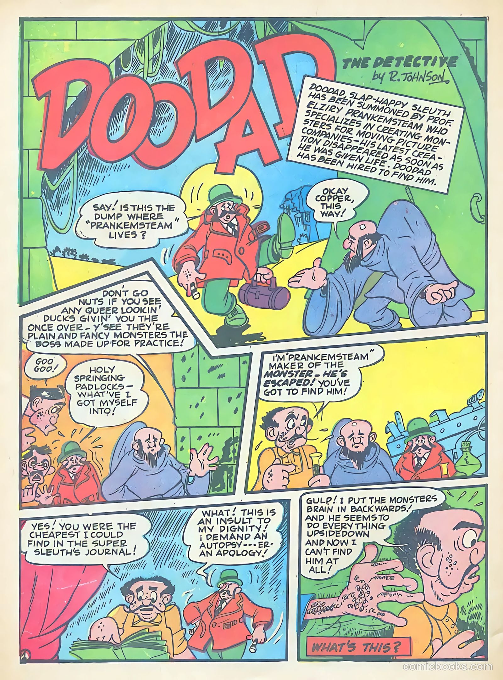 Whirlwind Comics #2 (1940) — page 58 of 68