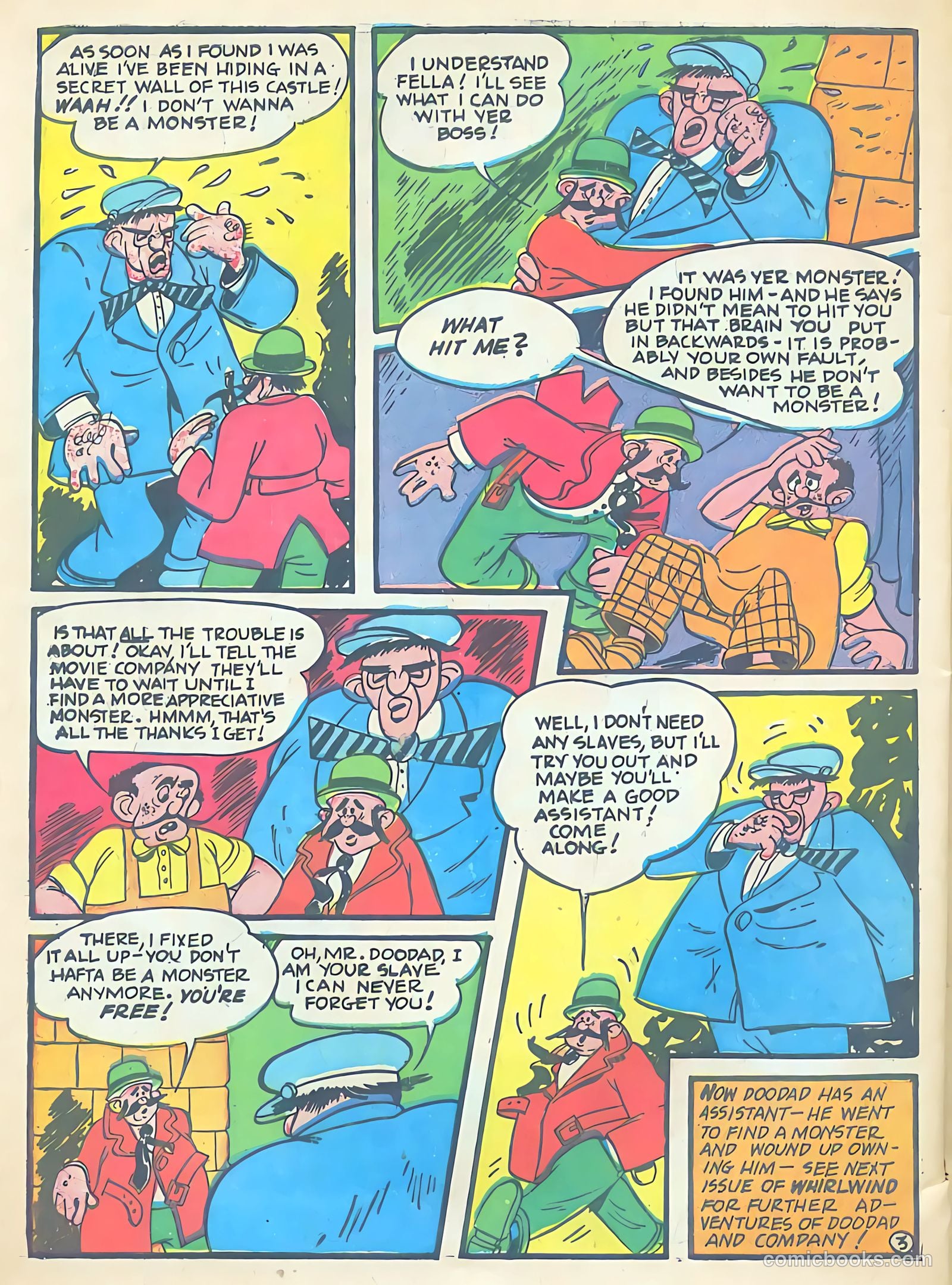Whirlwind Comics #2 (1940) — page 60 of 68