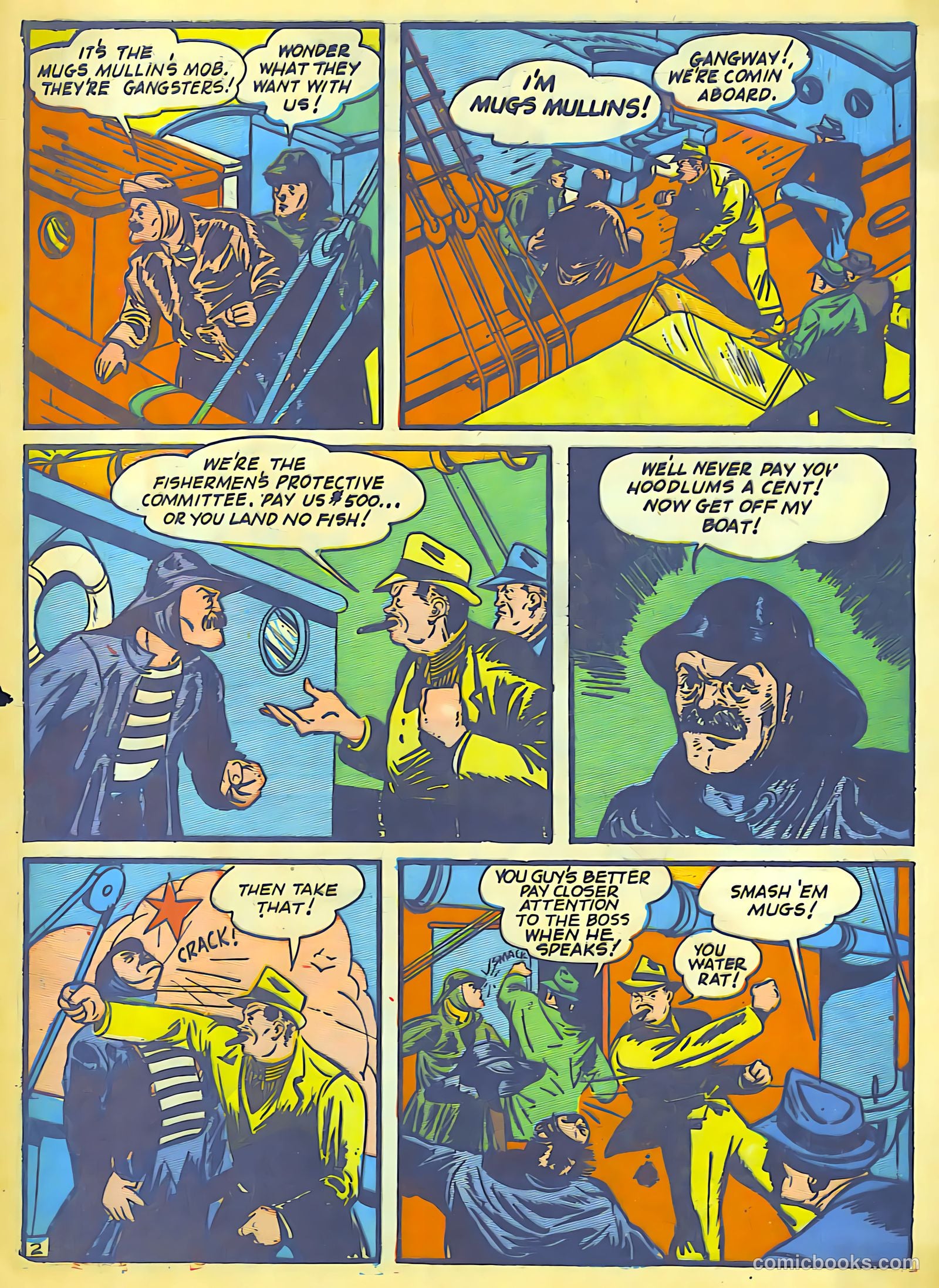 Whirlwind Comics #3 (1940) — page 2 of 65