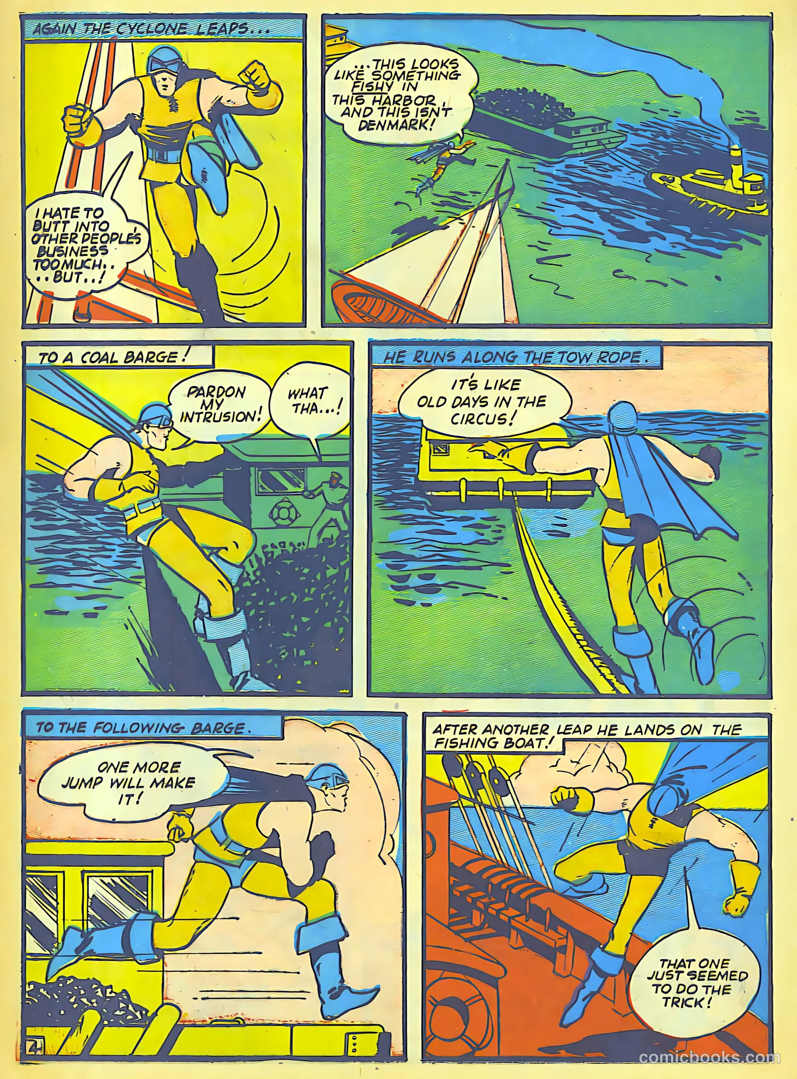 Whirlwind Comics #3 (1940) — page 4 of 65