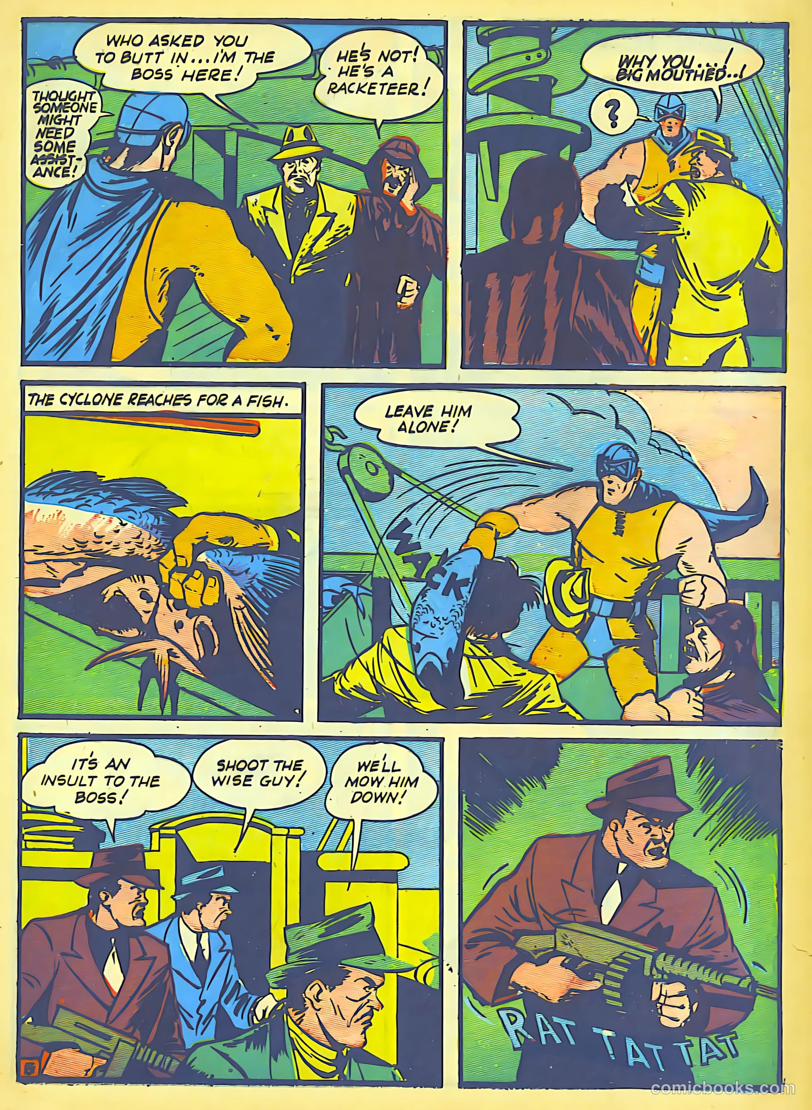 Whirlwind Comics #3 (1940) — page 5 of 65