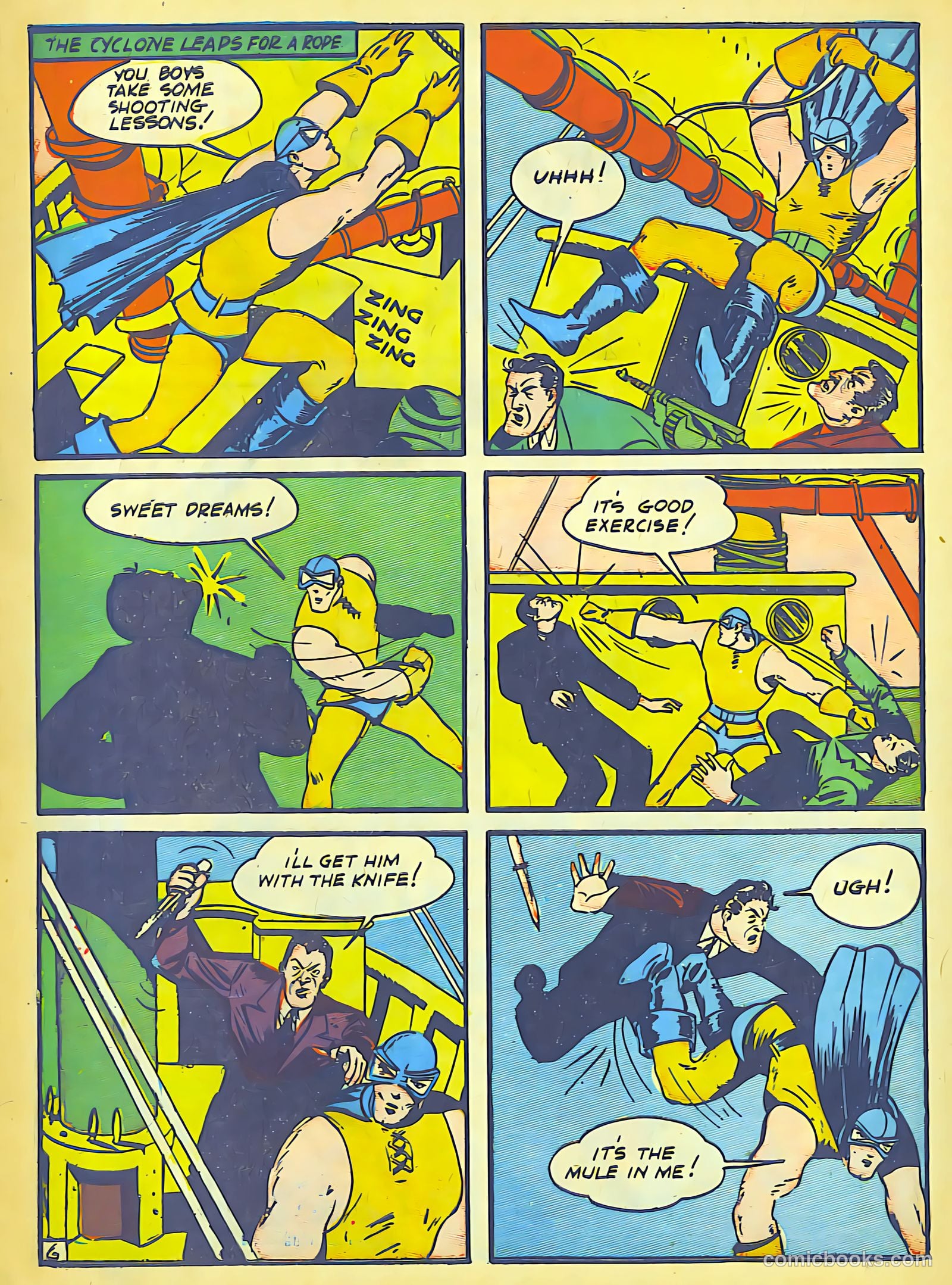 Whirlwind Comics #3 (1940) — page 6 of 65