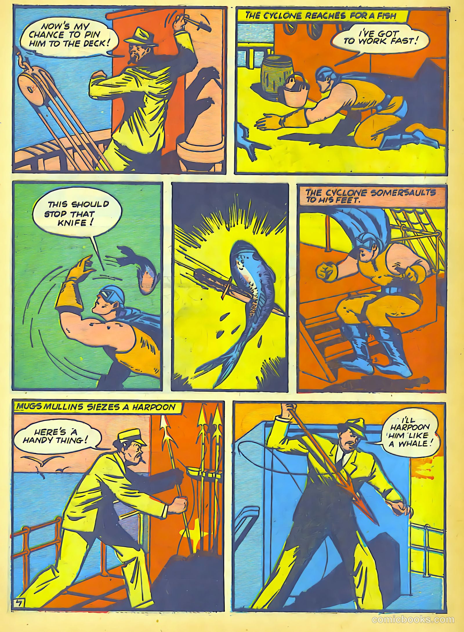Whirlwind Comics #3 (1940) — page 7 of 65