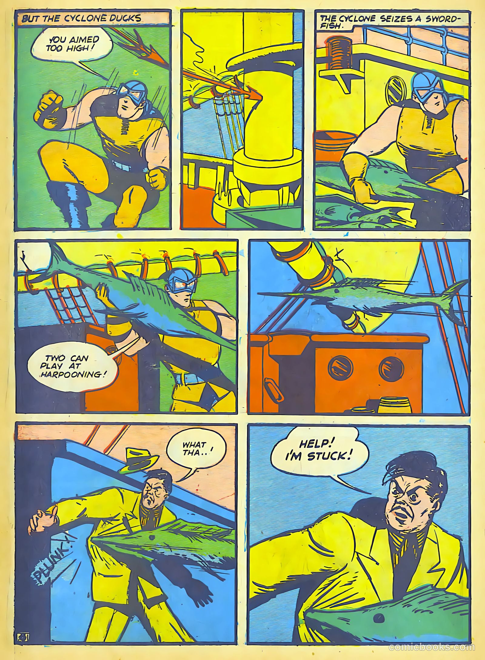 Whirlwind Comics #3 (1940) — page 8 of 65