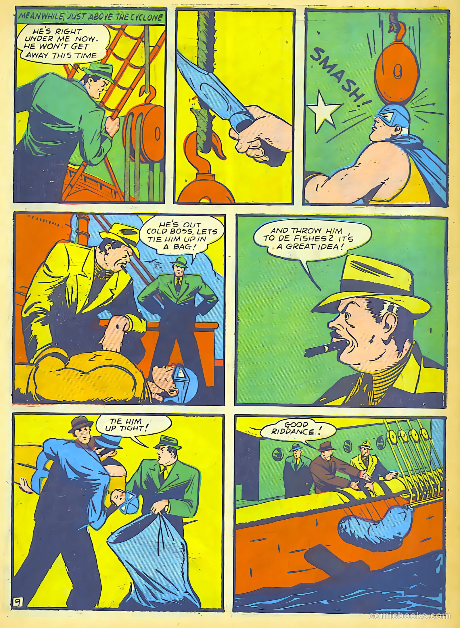 Whirlwind Comics #3 (1940) — page 9 of 65