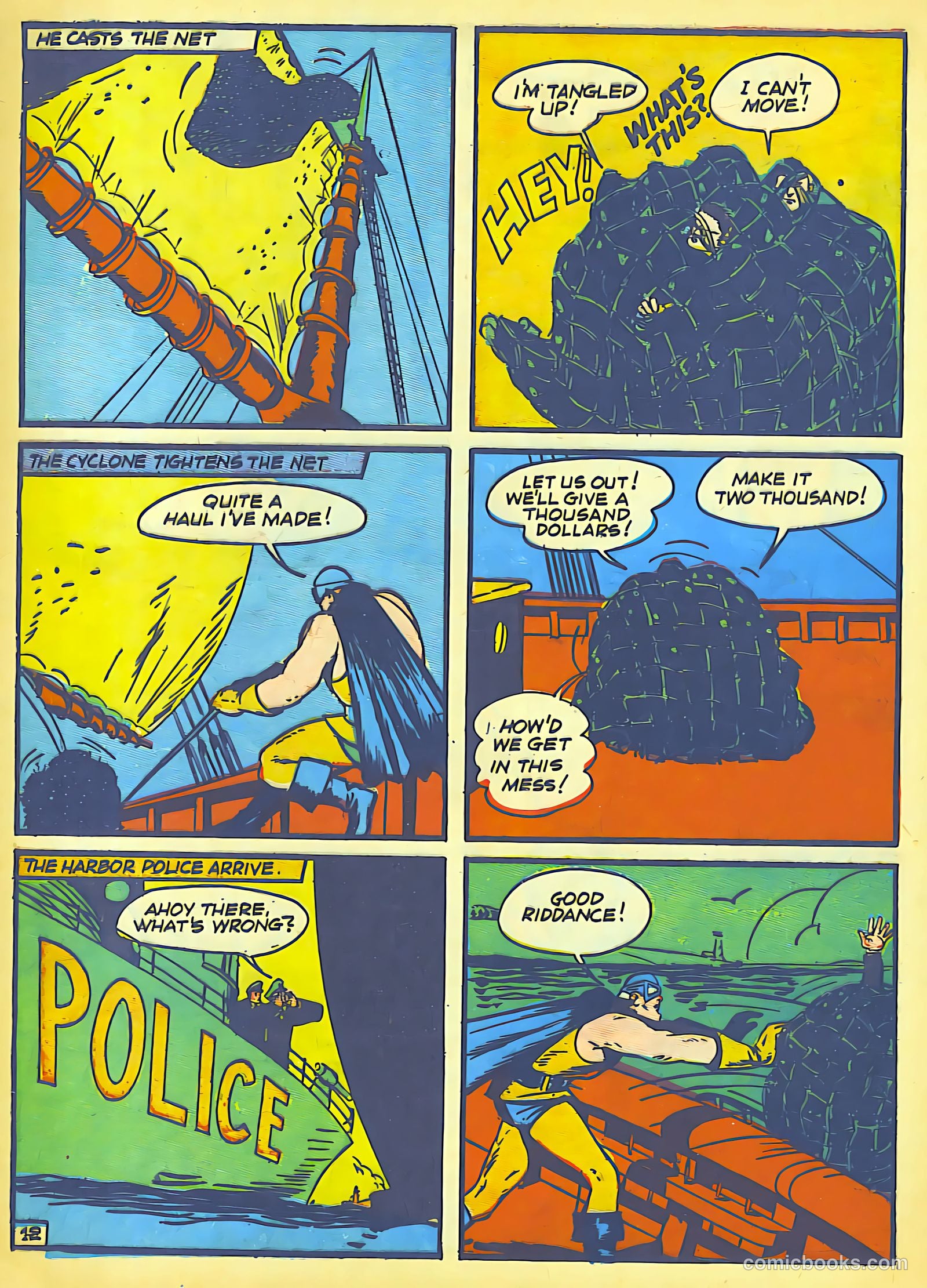 Whirlwind Comics #3 (1940) — page 12 of 65