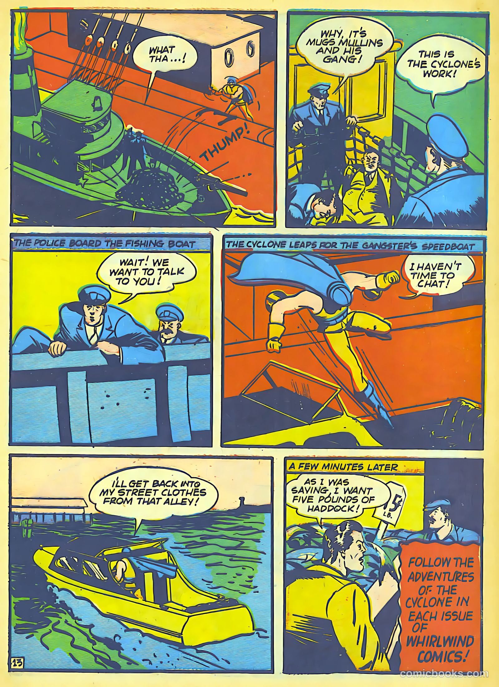 Whirlwind Comics #3 (1940) — page 13 of 65