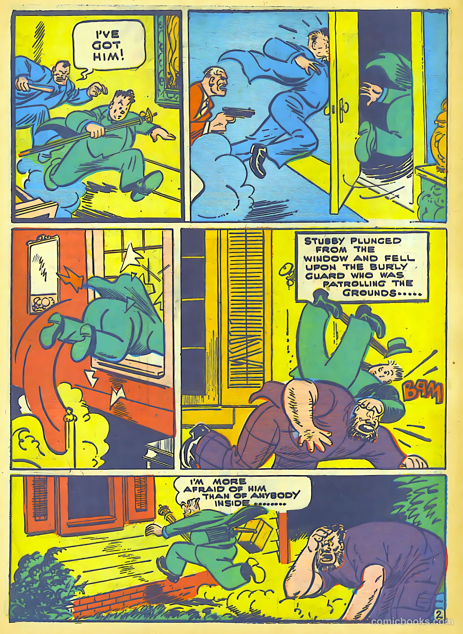 Whirlwind Comics #3 (1940) — page 15 of 65