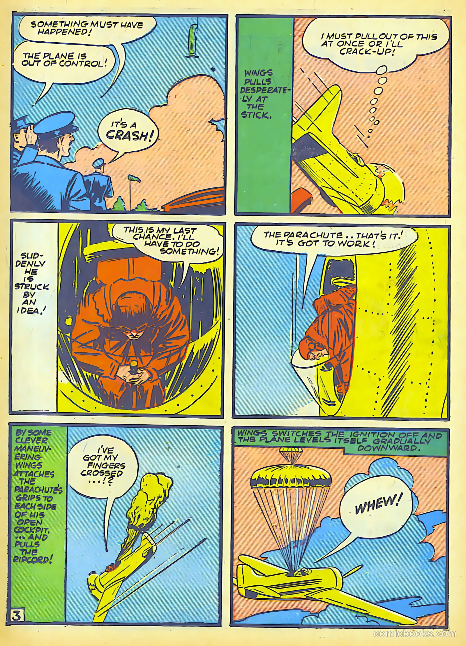 Whirlwind Comics #3 (1940) — page 22 of 65