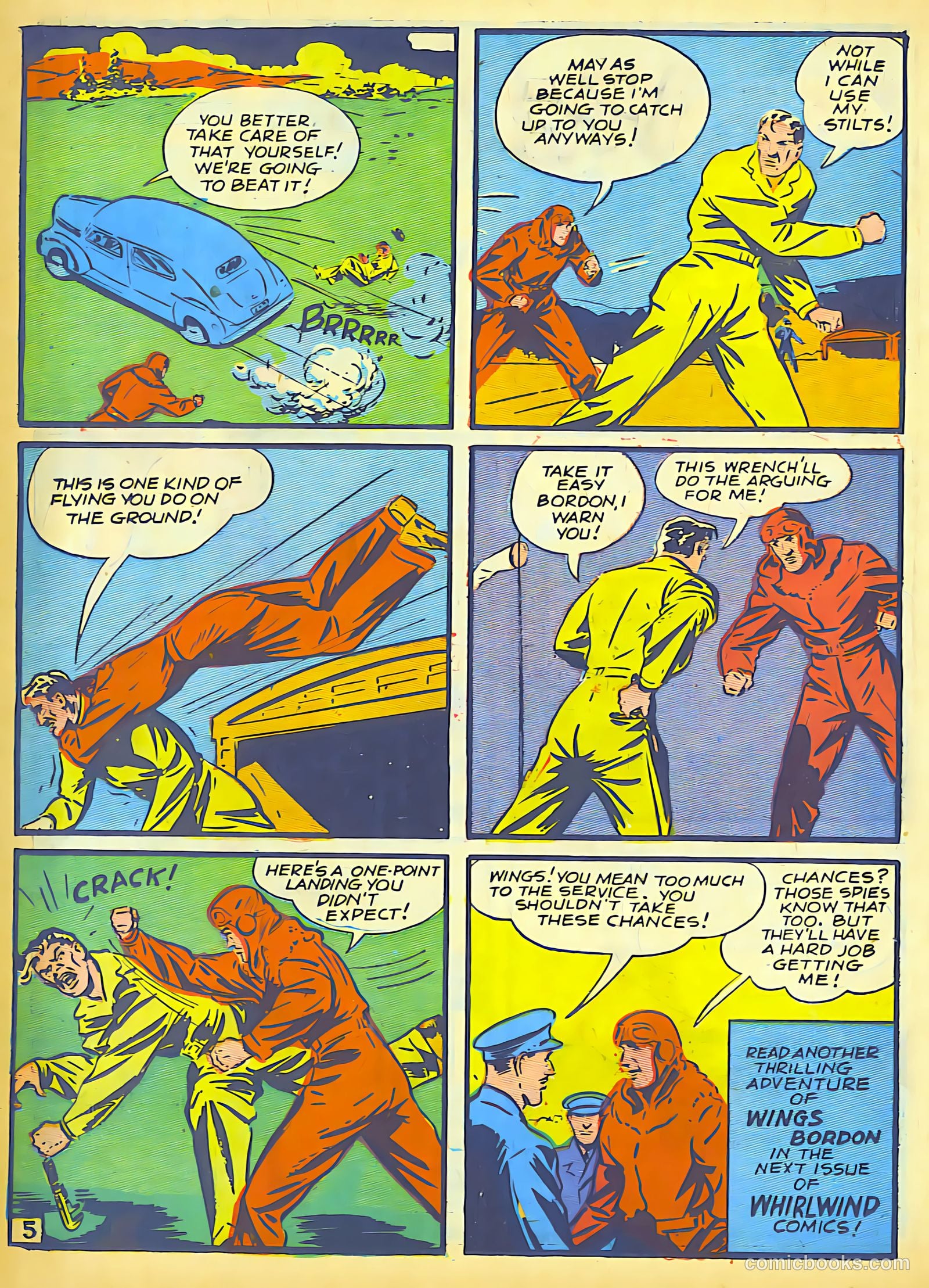 Whirlwind Comics #3 (1940) — page 24 of 65