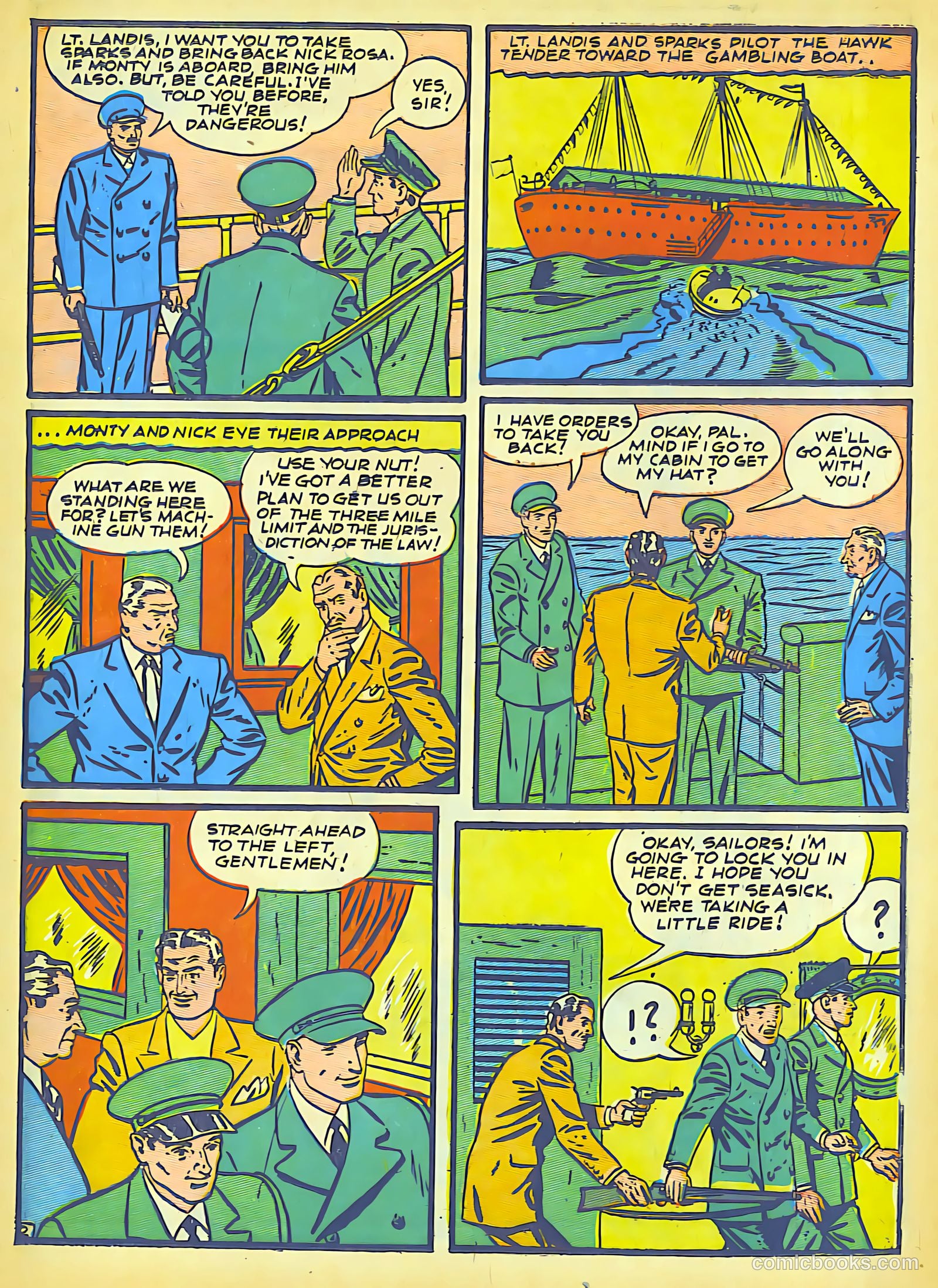 Whirlwind Comics #3 (1940) — page 35 of 65