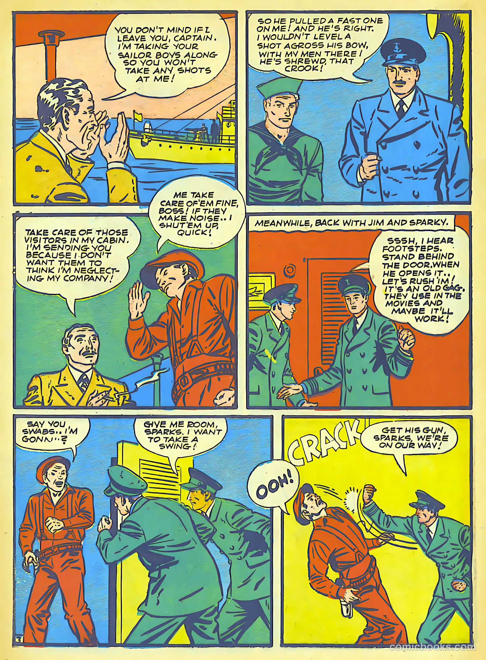 Whirlwind Comics #3 (1940) — page 36 of 65
