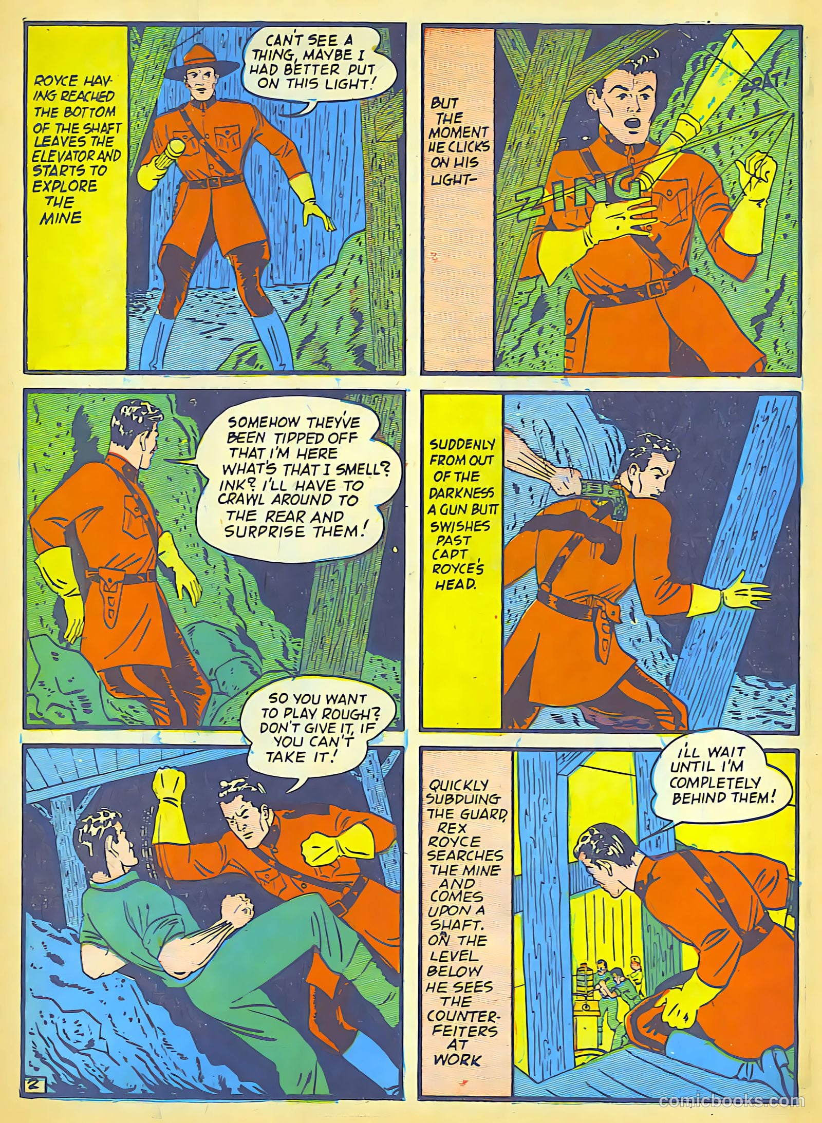 Whirlwind Comics #3 (1940) — page 40 of 65