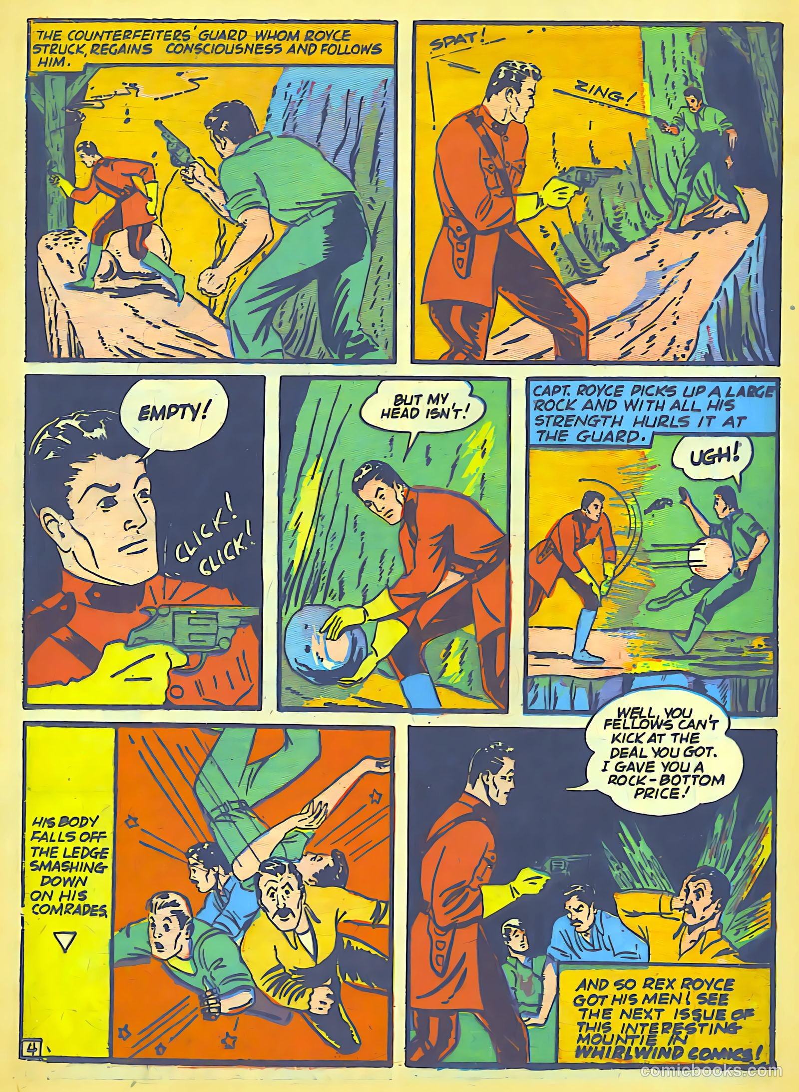 Whirlwind Comics #3 (1940) — page 42 of 65