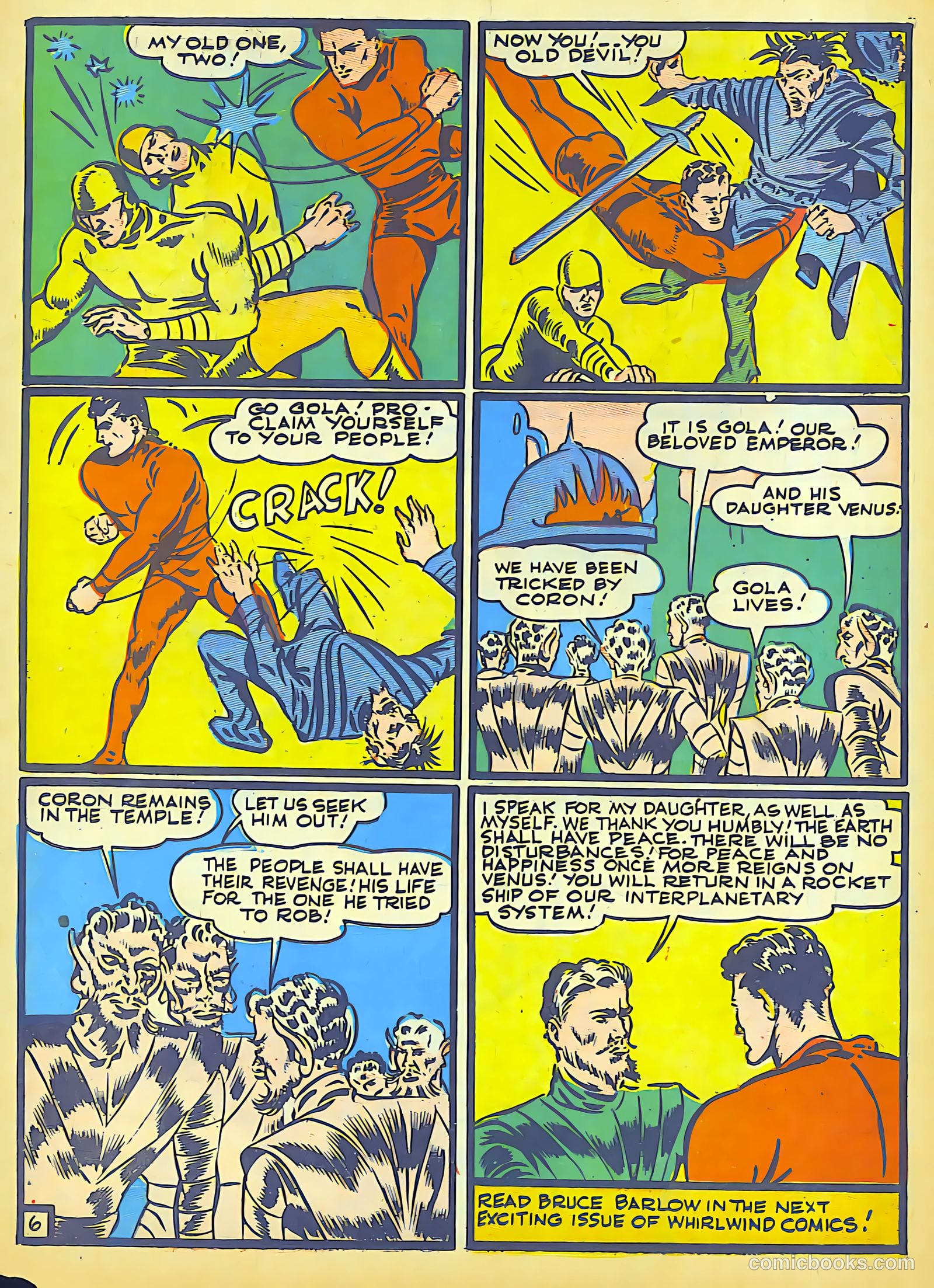 Whirlwind Comics #3 (1940) — page 48 of 65
