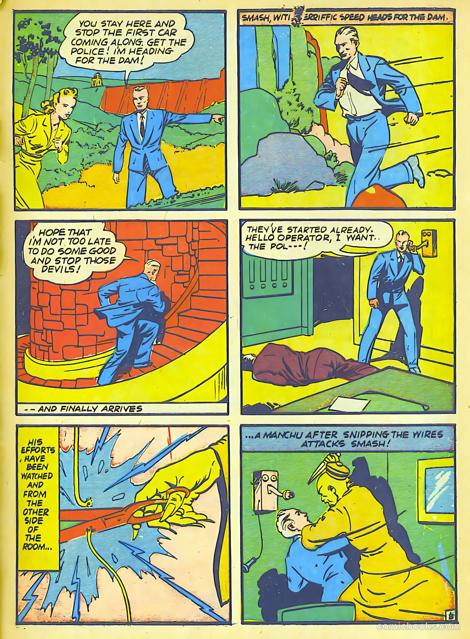 Whirlwind Comics #3 (1940) — page 59 of 65